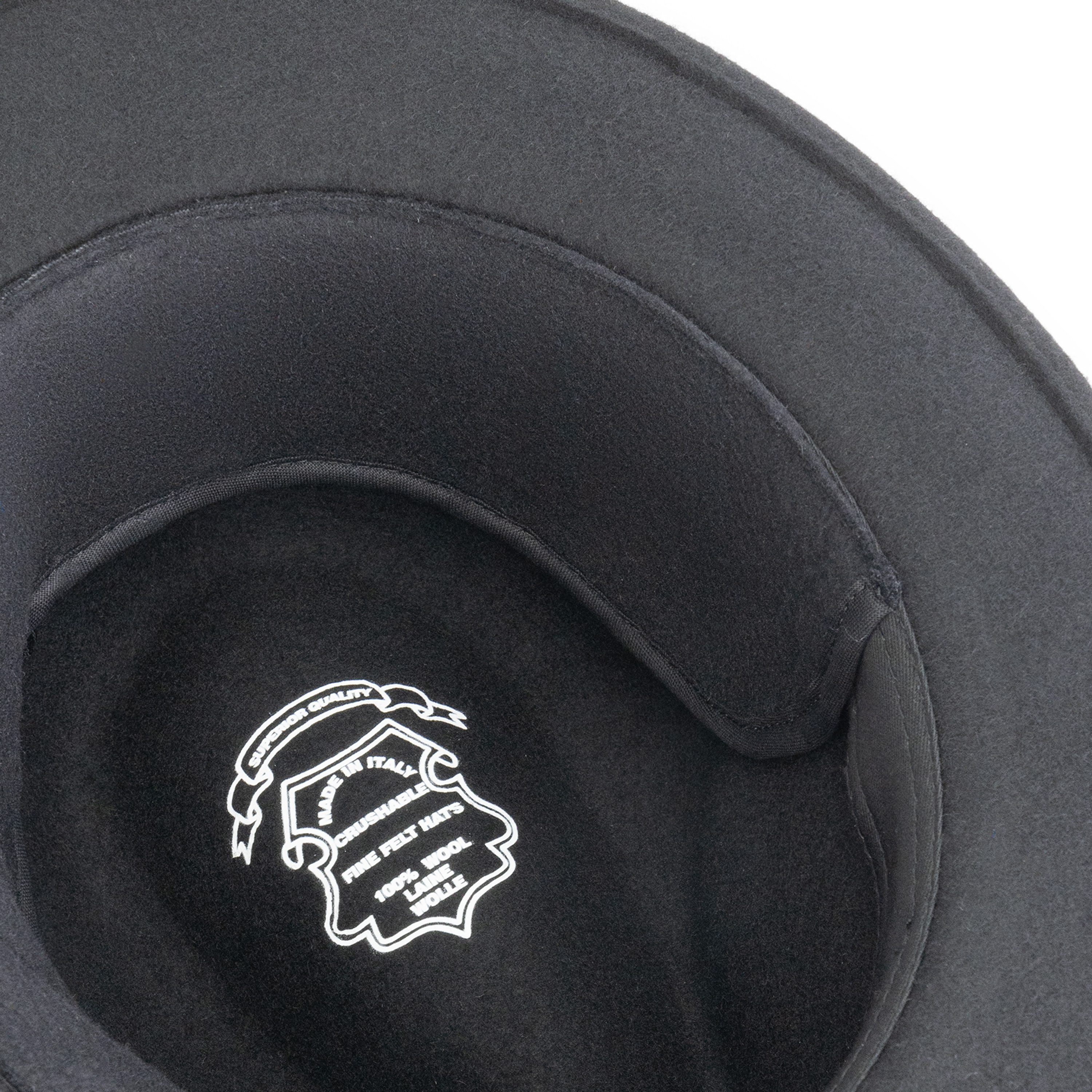 MGO Filzhut MGO Taylor Hat Black 61