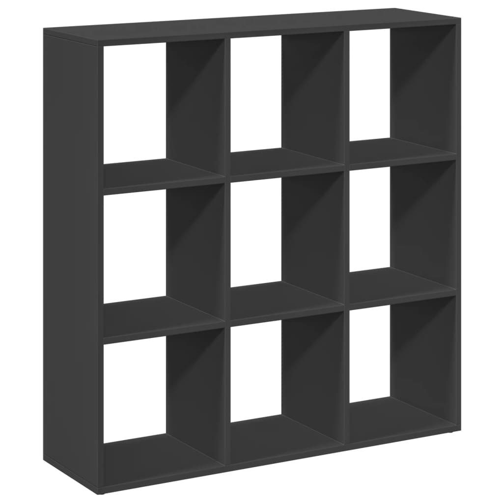 vidaXL Bücherregal Raumteiler-Bücherregal Schwarz 102x29x103,5 cm günstig online kaufen
