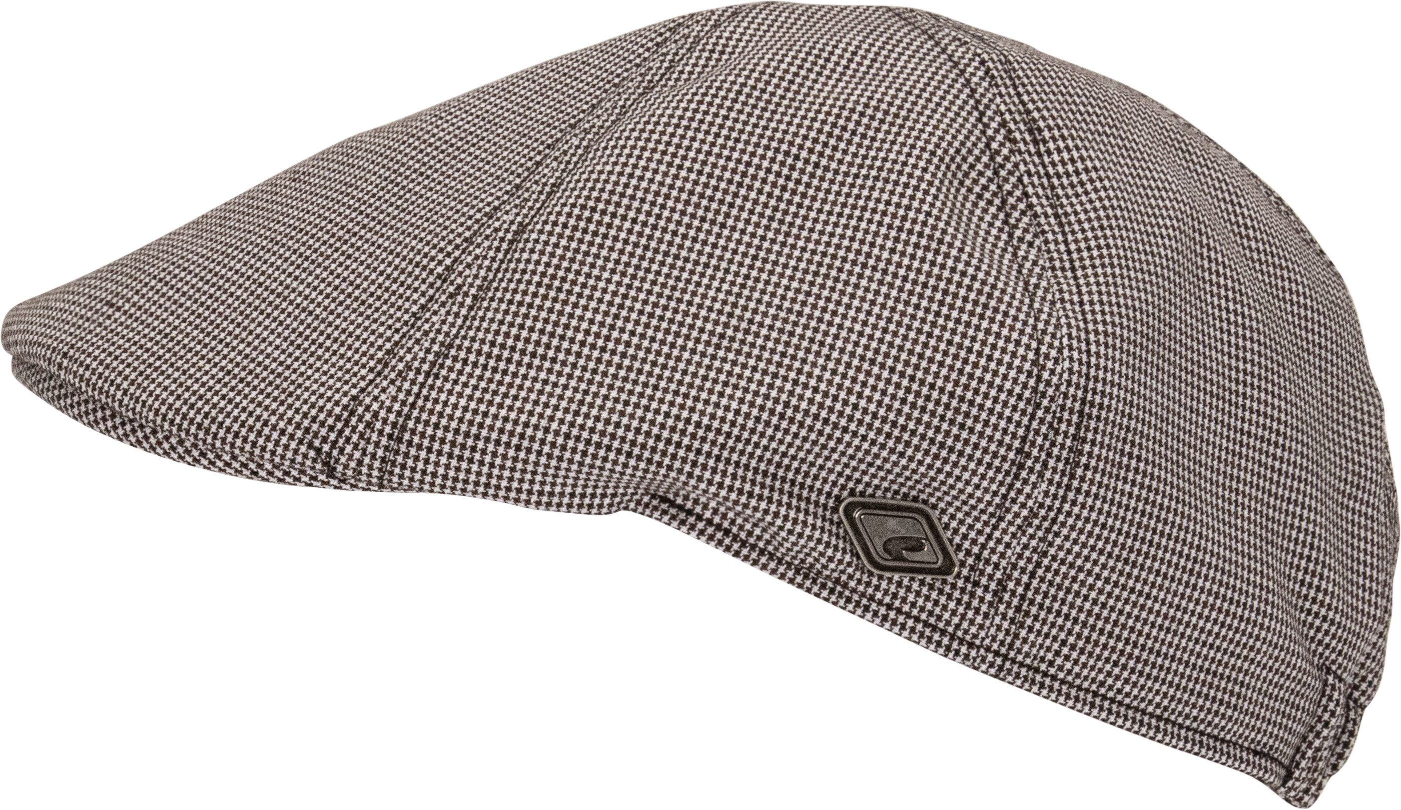 chillouts Schiebermütze Kyoto Hat mit modernem Karomuster & Gummizug