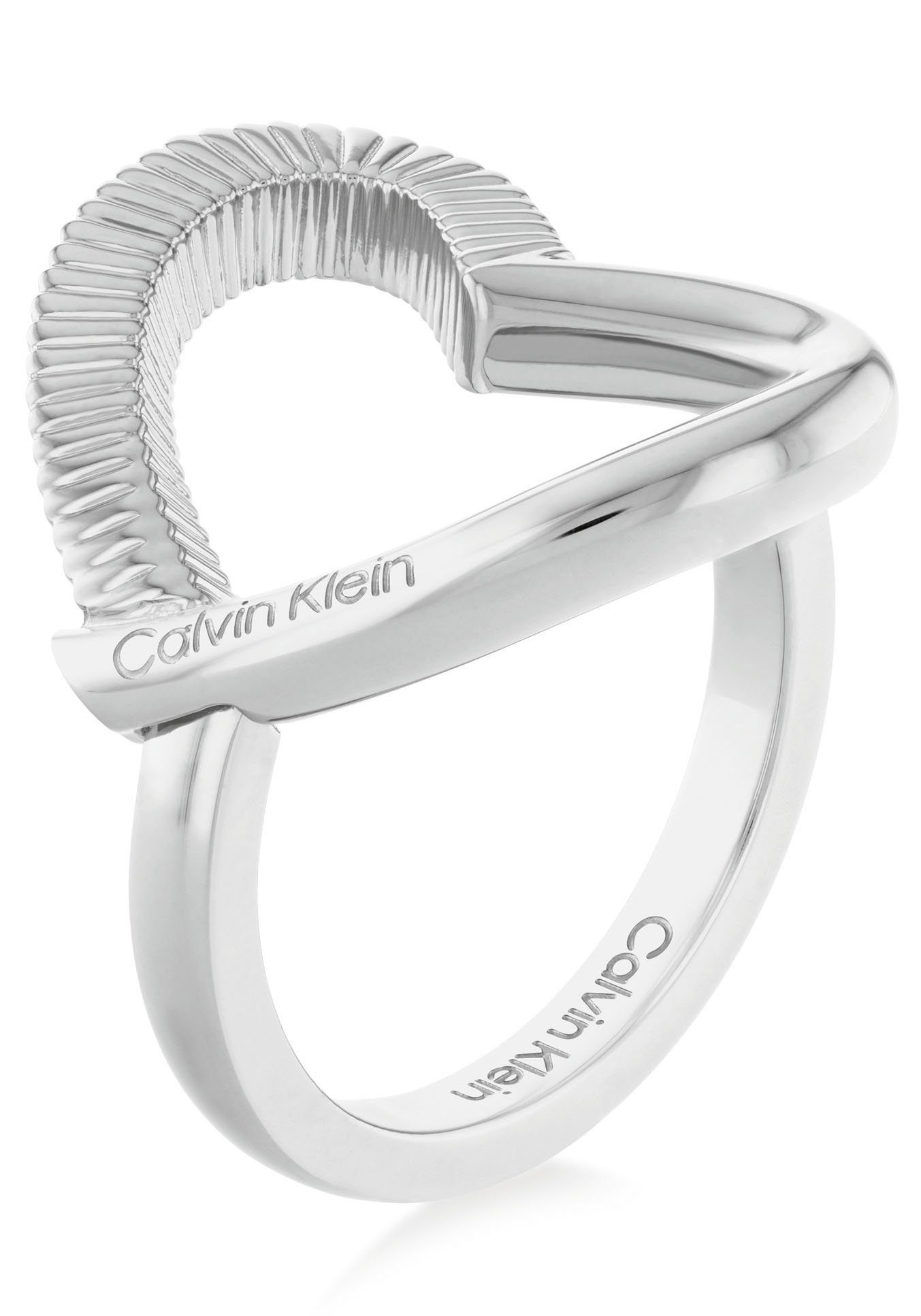 Calvin Klein Fingerring Schmuck Edelstahl Fingerring Damenring DEFIANT