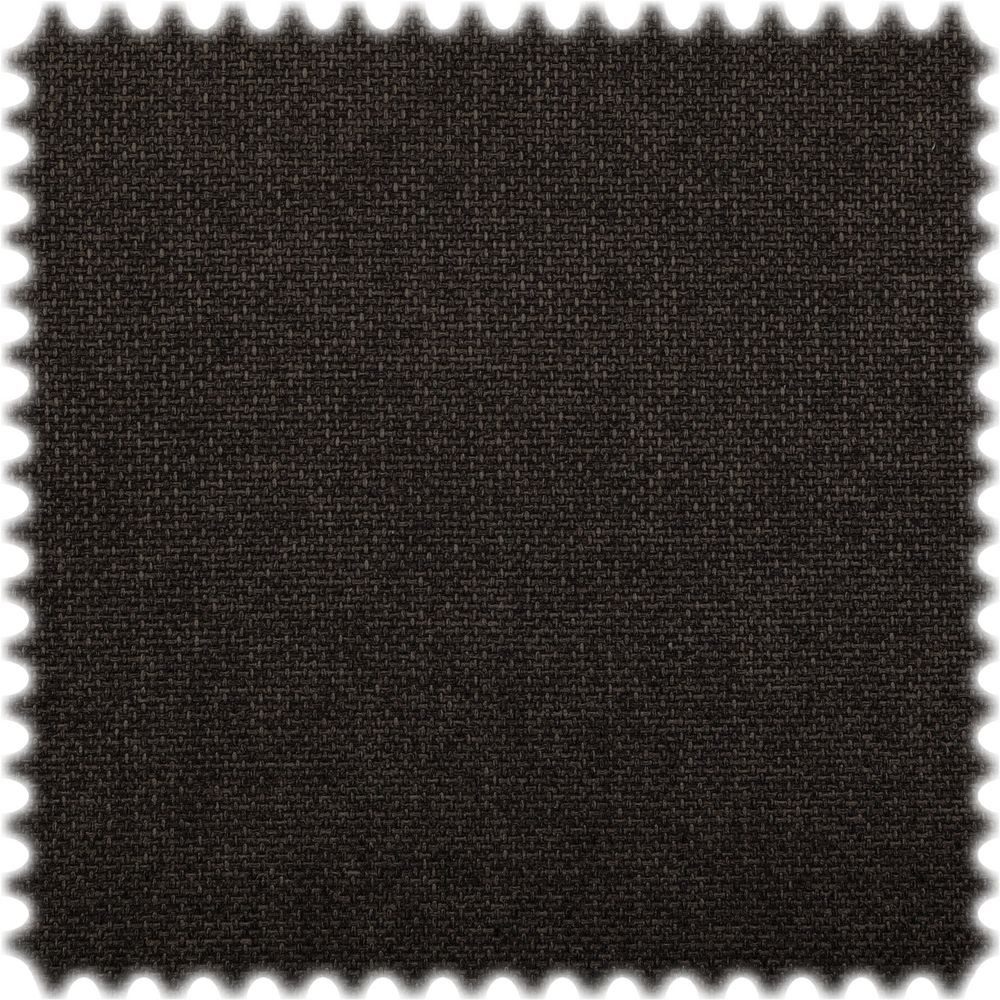 Heiro Stoff Flachgewebe Möbelstoff Titan Schwarz mit Fleckschutz, Polsterstoff Meterware - Breite:143 cm
