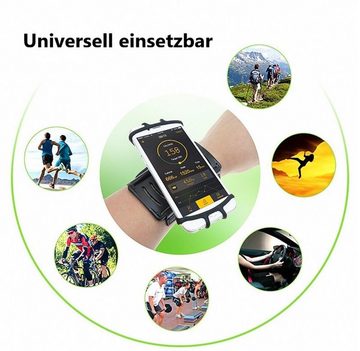 CoverKingz Handyhülle Universal Sport Armband für Smartphones 4,0 - 7,0 Zoll Fitness Tasche, Sport Schutzhülle drehbar Handyhülle Jogging Schutztasche Etui