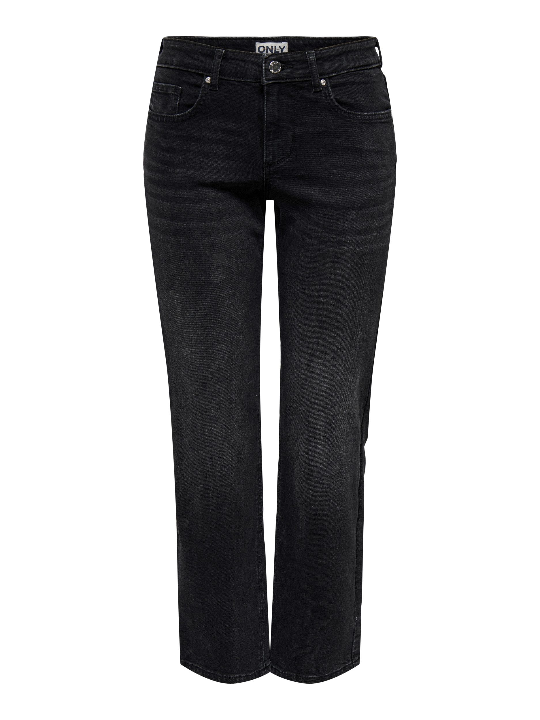 ONLY Bequeme Jeans ONLLOPEZ LOW WAIST STRAIGHT DNM TAI
