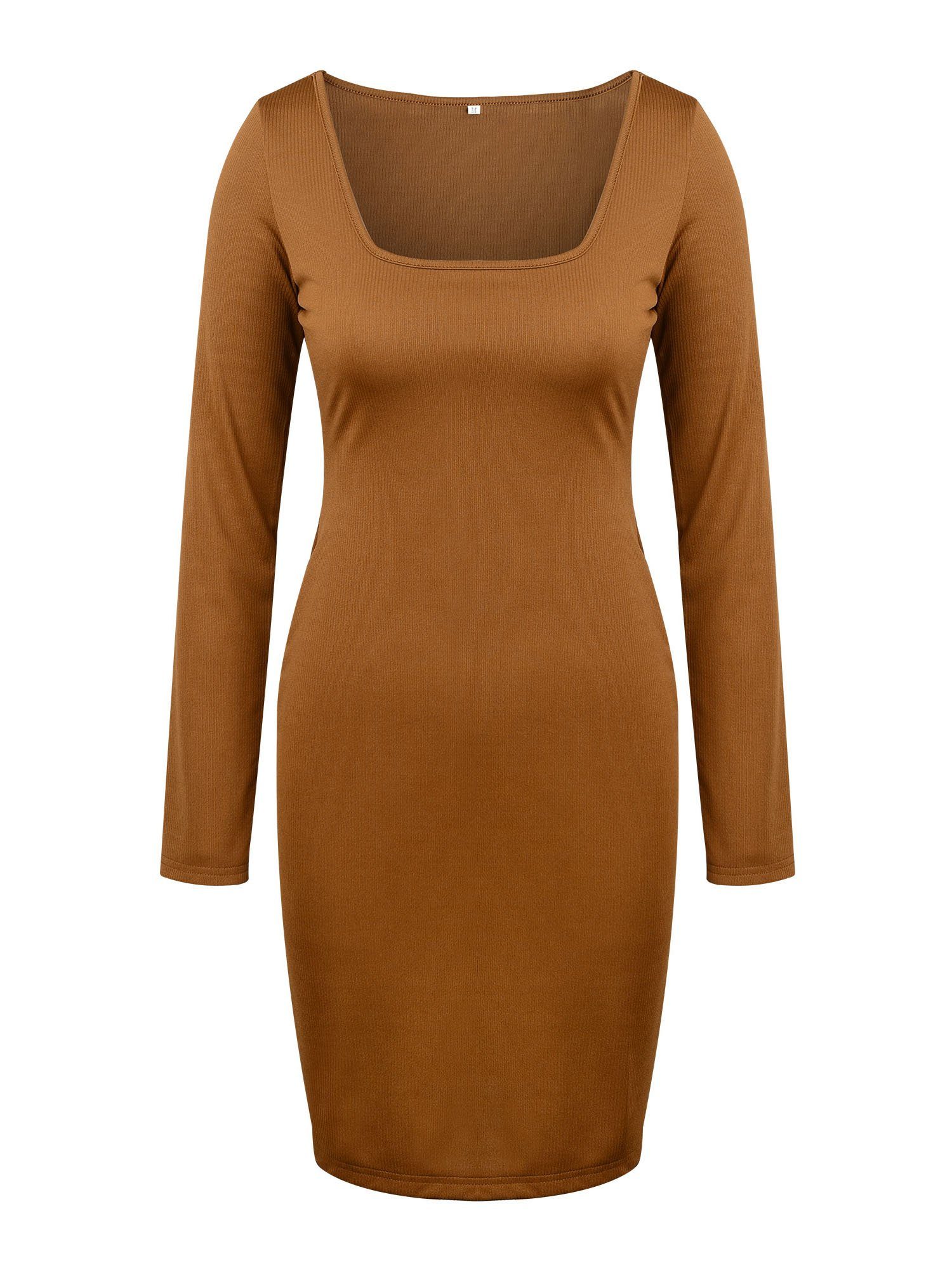 LAPA Partykleid »LAPA einfarbiges Kleid enganliegendes langärmeliges Kleid«  online kaufen | OTTO