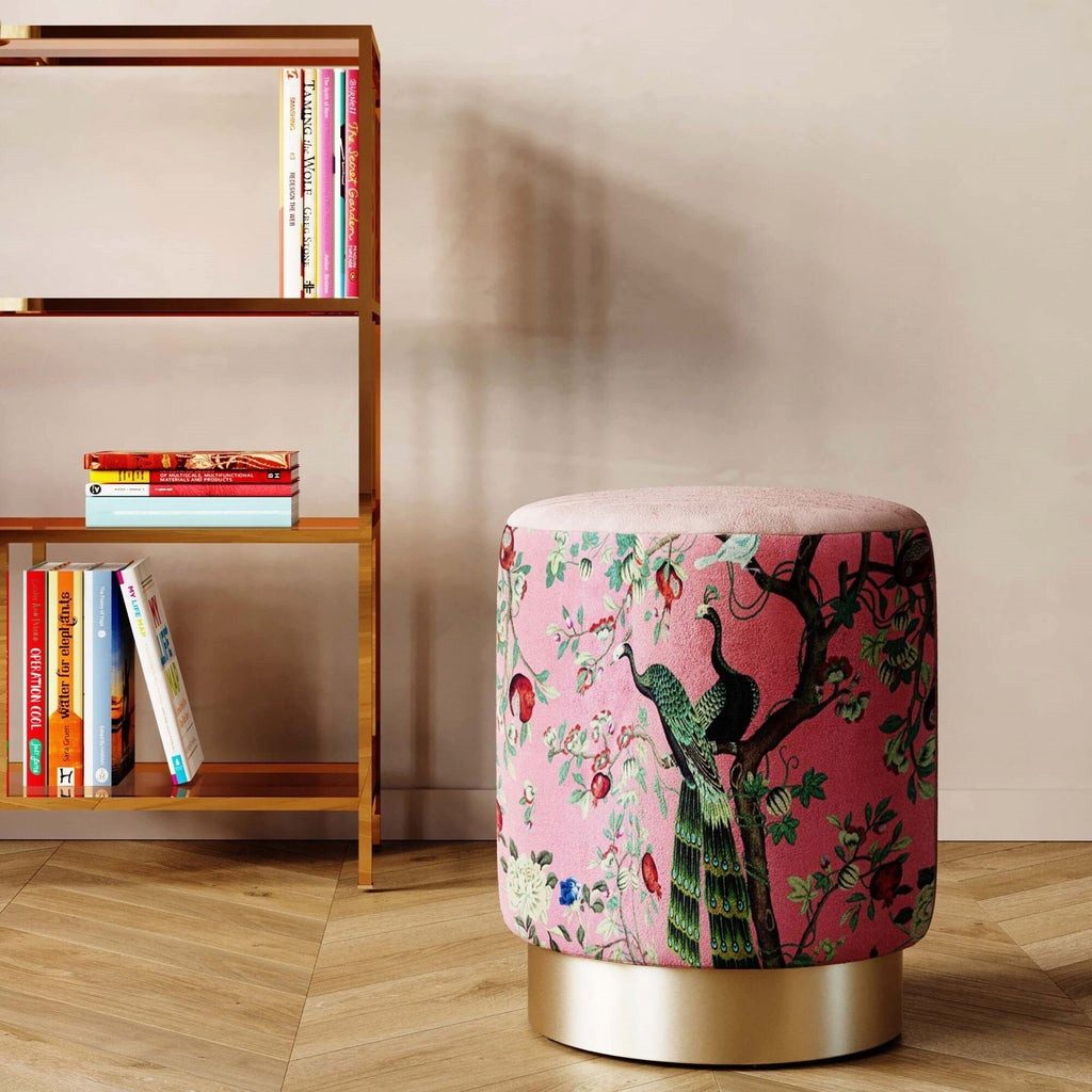 Kare Design Polsterhocker Cherry, Ø32 cm günstig online kaufen