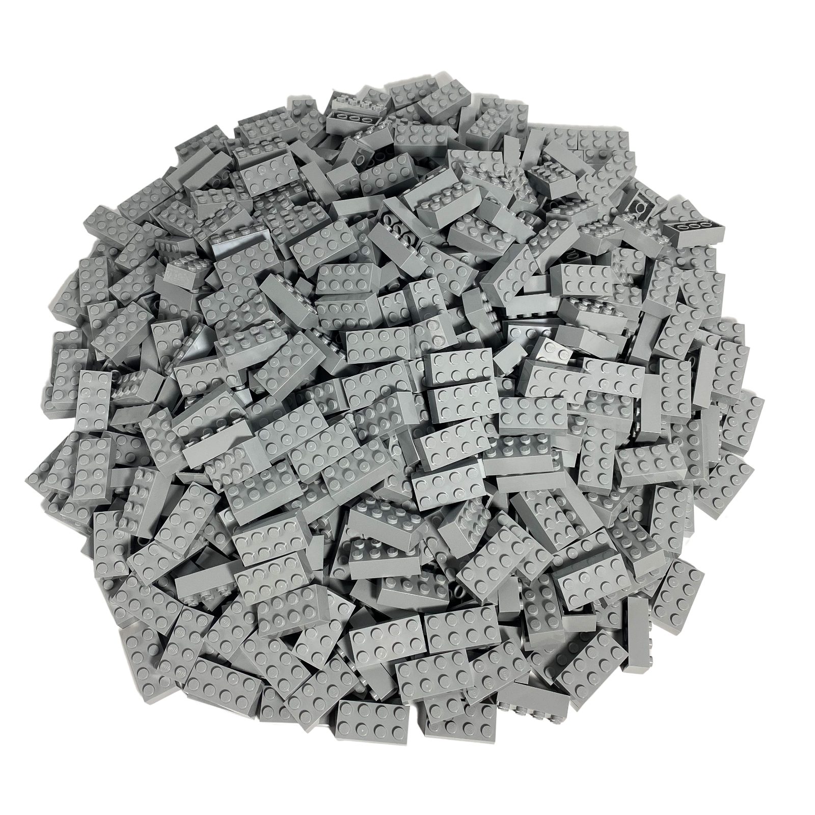 LEGO® Spielbausteine »LEGO® 2x4 Steine Hellgrau - 1000 Stück - Light bluish  grey bricks 3001«, (Creativ-Set, 1000 St), Made in Europe