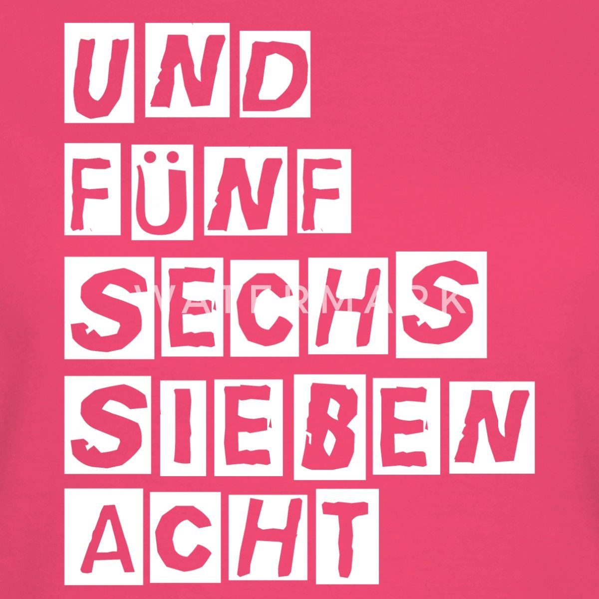Spreadshirt T-Shirt Und Fünf Sechs Sieben Acht Tanzmariechen Karneval Fraue günstig online kaufen