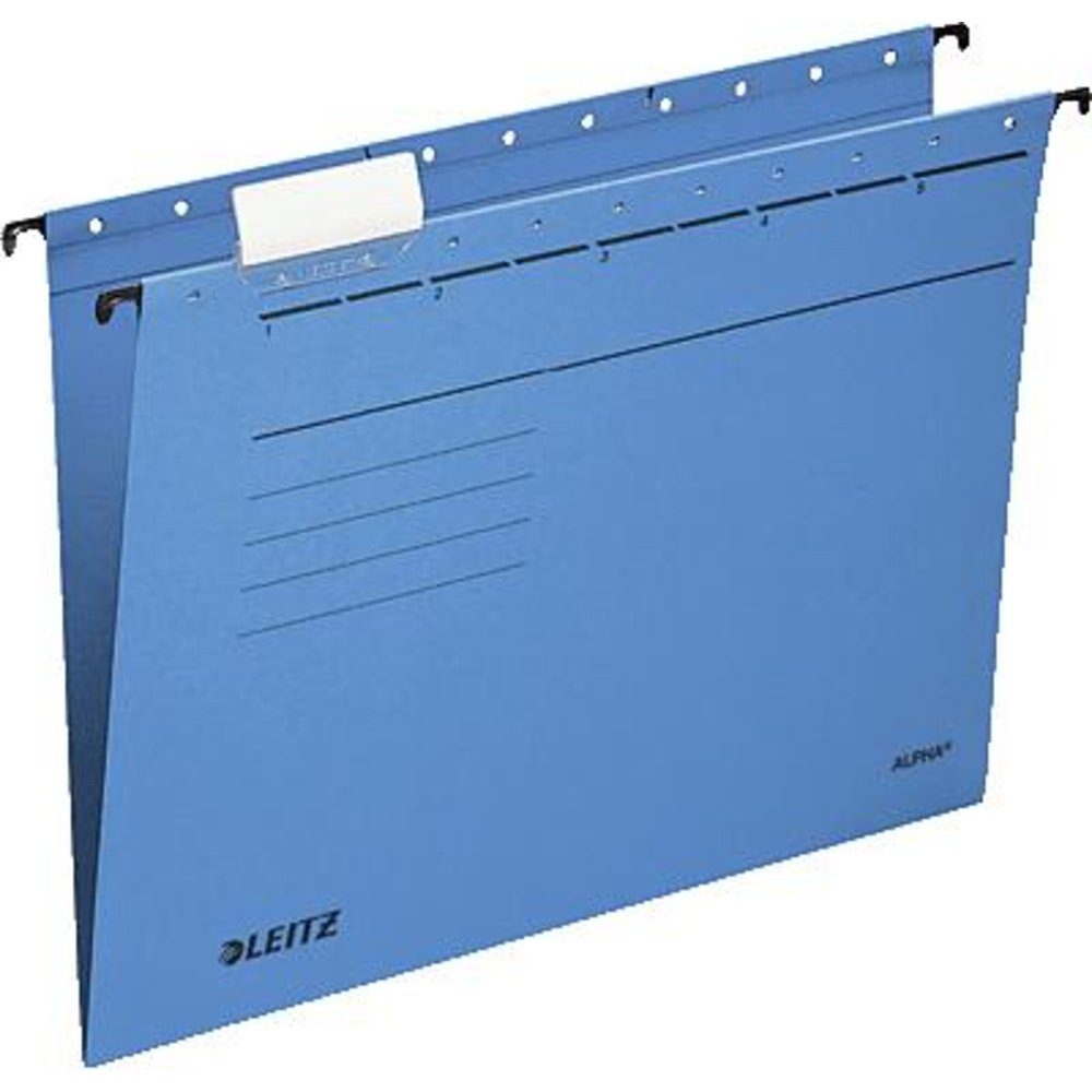 LEITZ Organisationsmappe Leitz Hängemappe Alpha DIN A4 Blau 5 St./Pack. 19853035 5 St.