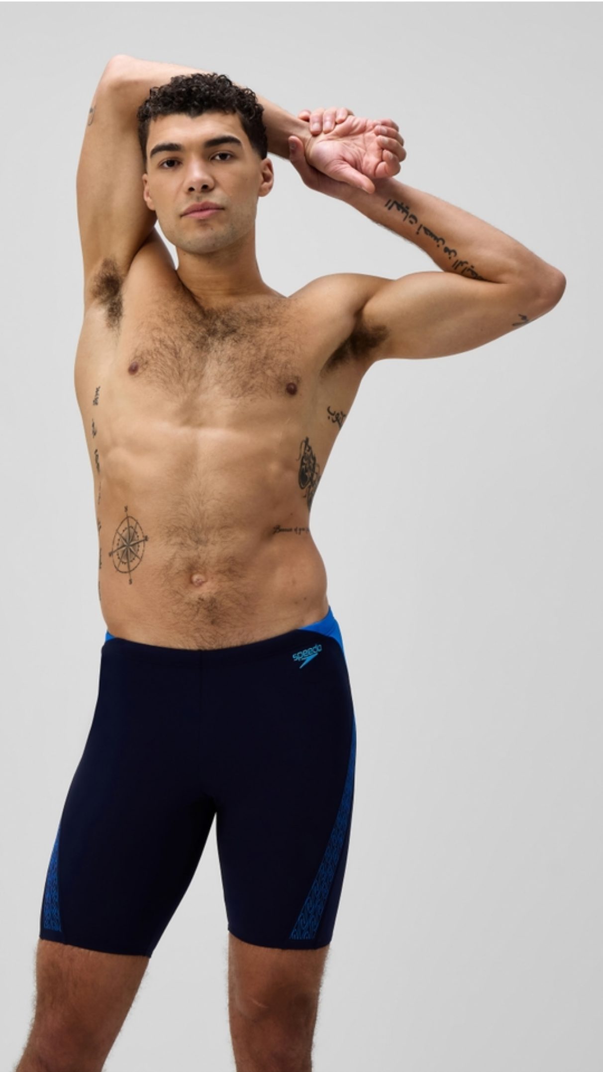 Speedo Badehose HYPERBOOM SPL JAM BLUE