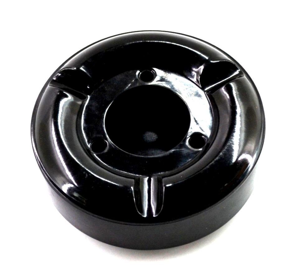 HAC24 Aschenbecher Windaschenbecher Melamin Sturm Ascher, mit Deckel Ø 11,5 cm