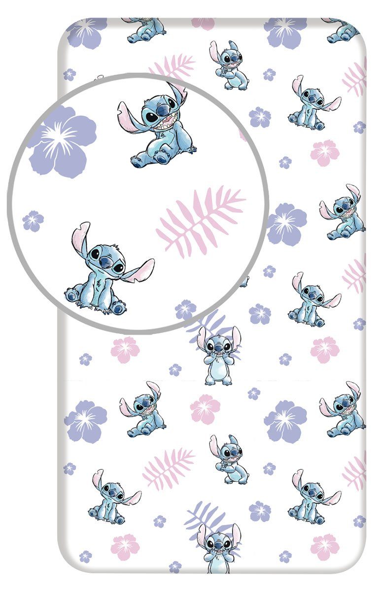 Jerry Fabrics Bettlaken Lilo und Stitch, Renforcé, (1 Stück) günstig online kaufen