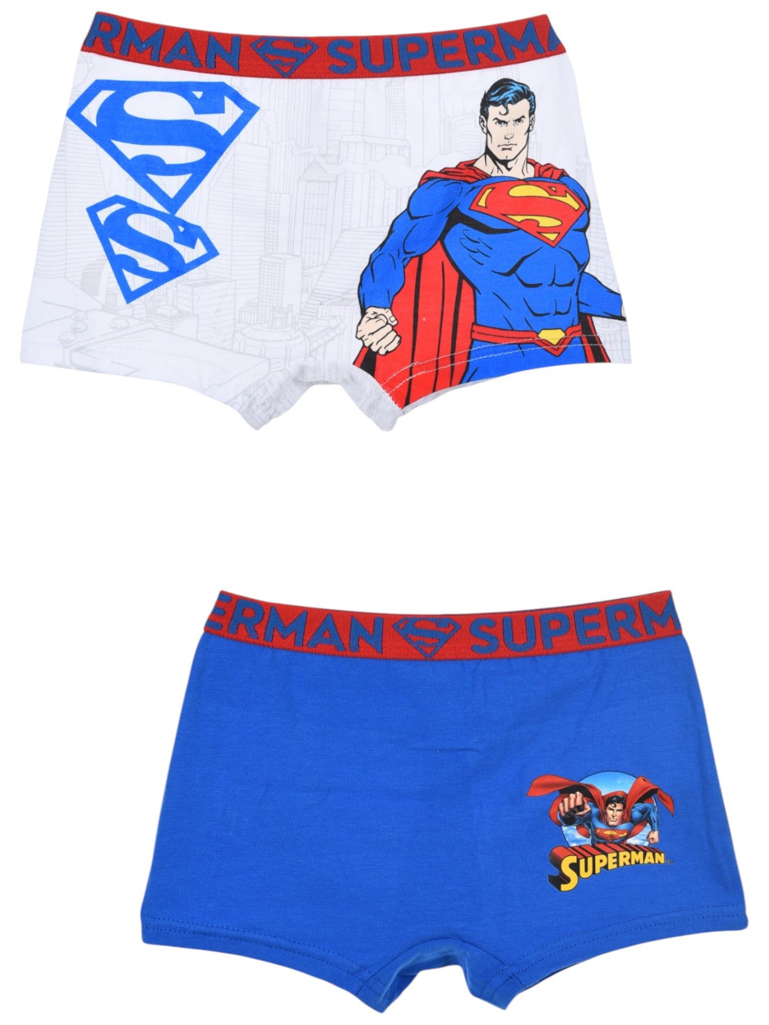 Superman Boxershorts DC COMICS (4-St) Jungen Boxershorts Unterhose Gr. 104 - 140 cm