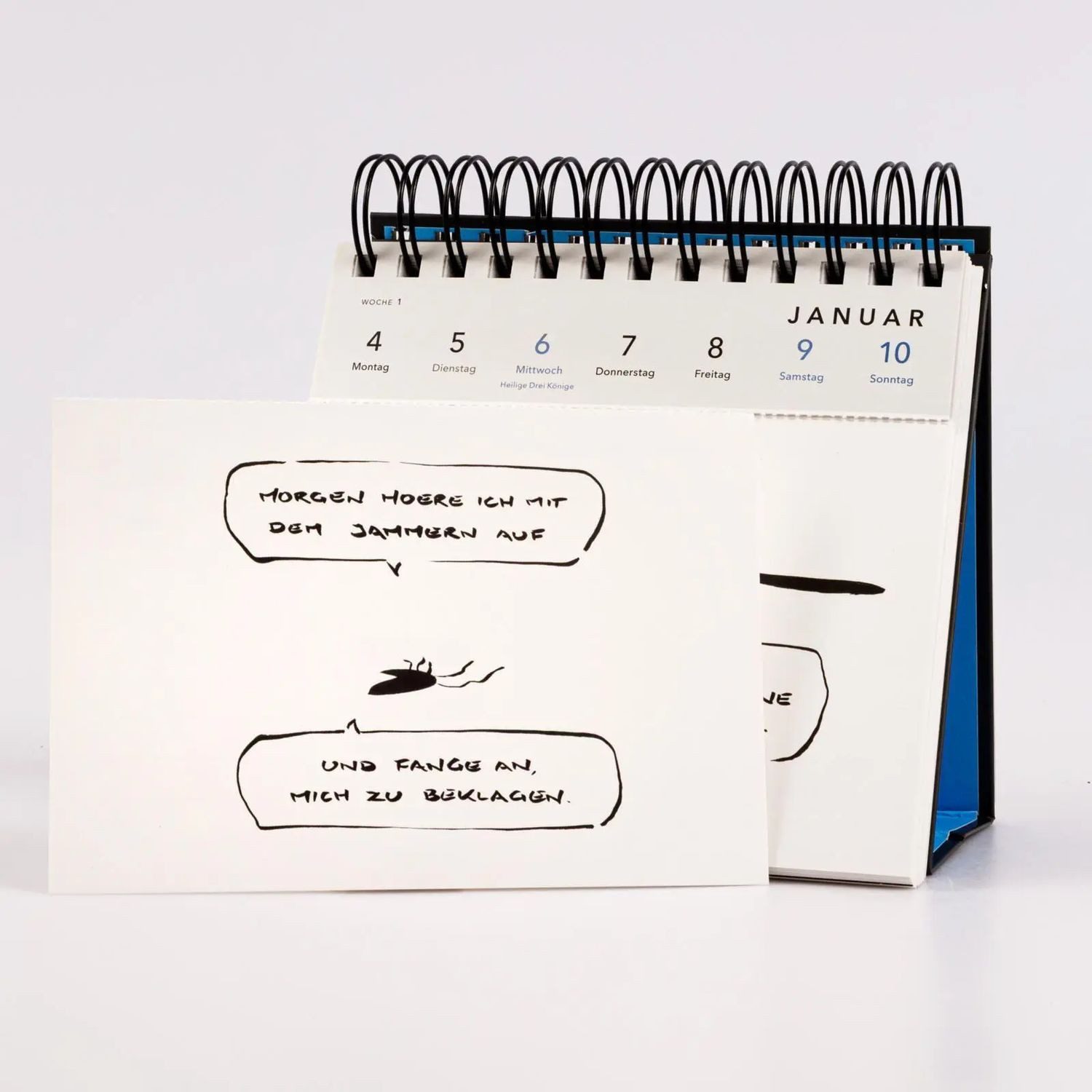 Lappan Verlag Tischkalender meta bene Postkartenkalender 2027