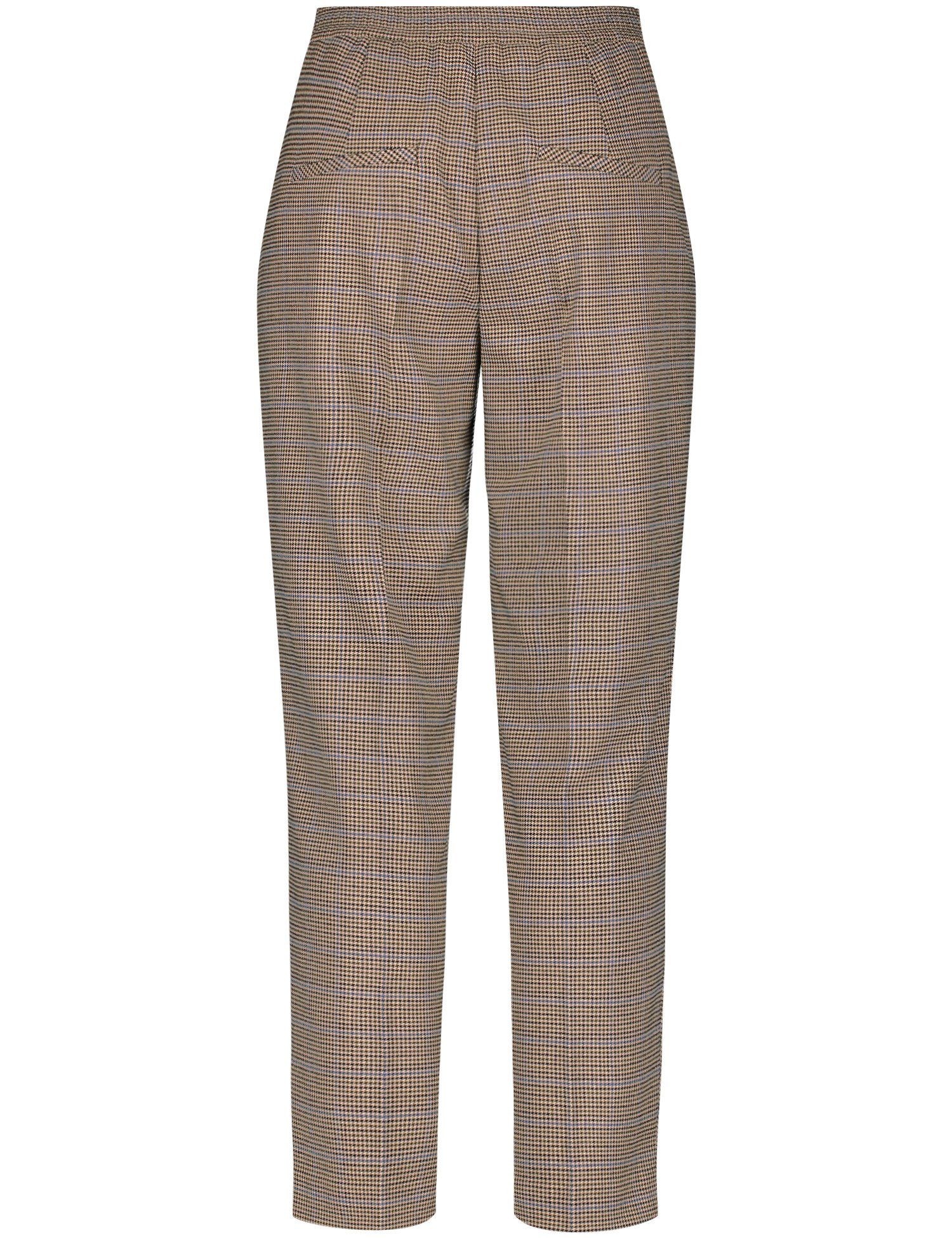 GERRY WEBER Stoffhose Hose Mit Mini-hahnentritt