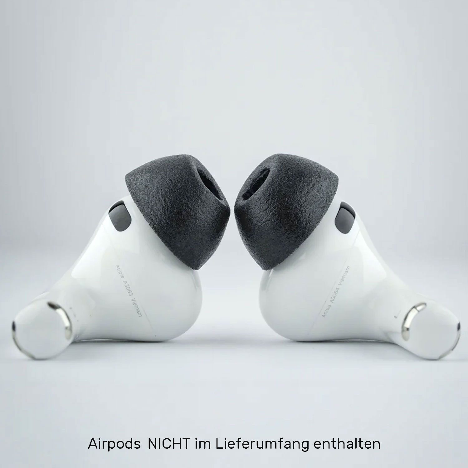 Comply Comply Ohrstöpsel TrueGrip MAX für Airpods Pro 3 Schwarz Größe M In-Ear-Kopfhörer (Airpods Pro 3, keine, keine, Schaumstoff-Aufsätze für Airpods Pro 3)