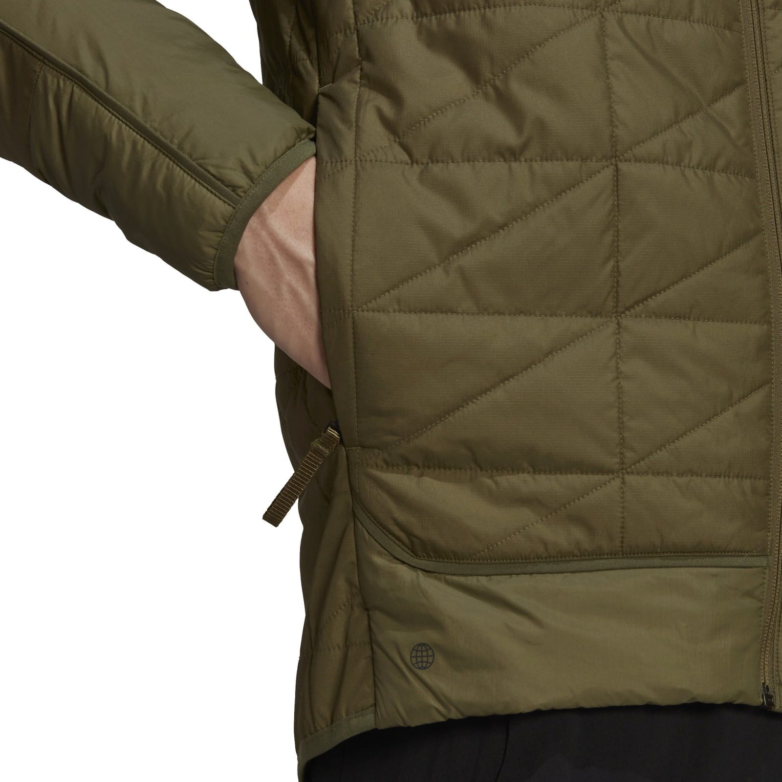 adidas Performance Funktionsjacke Isolationsjacke Terrex Multi Synthetic olivegrün Herren