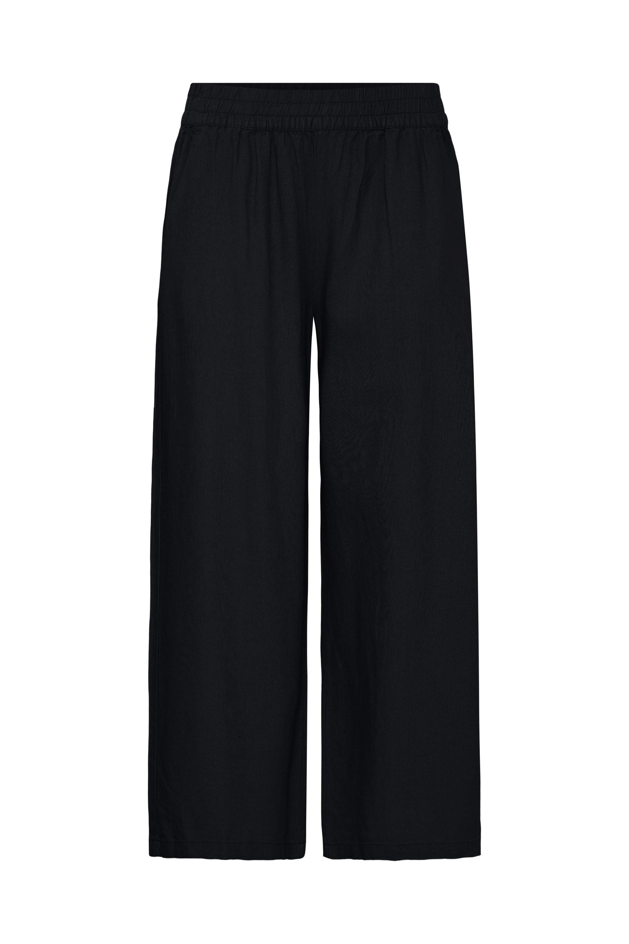 OXMO Loungehose OXNInna Leichte Cropped Hose 3/4 - Loose Fit