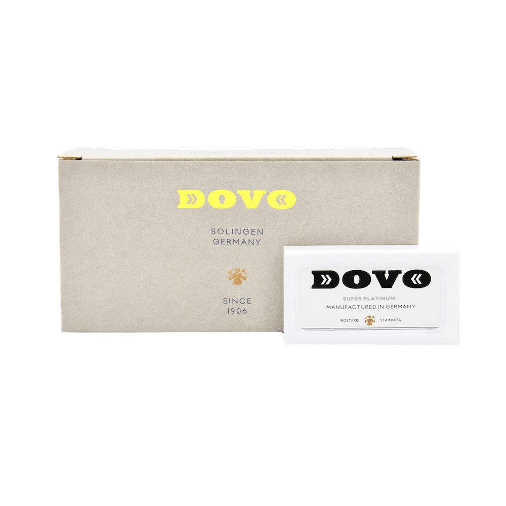 DOVO Solingen Körperrasierer DOVO SUPER PLATINUM – Double Edge Rasierklingen, 1-tlg.