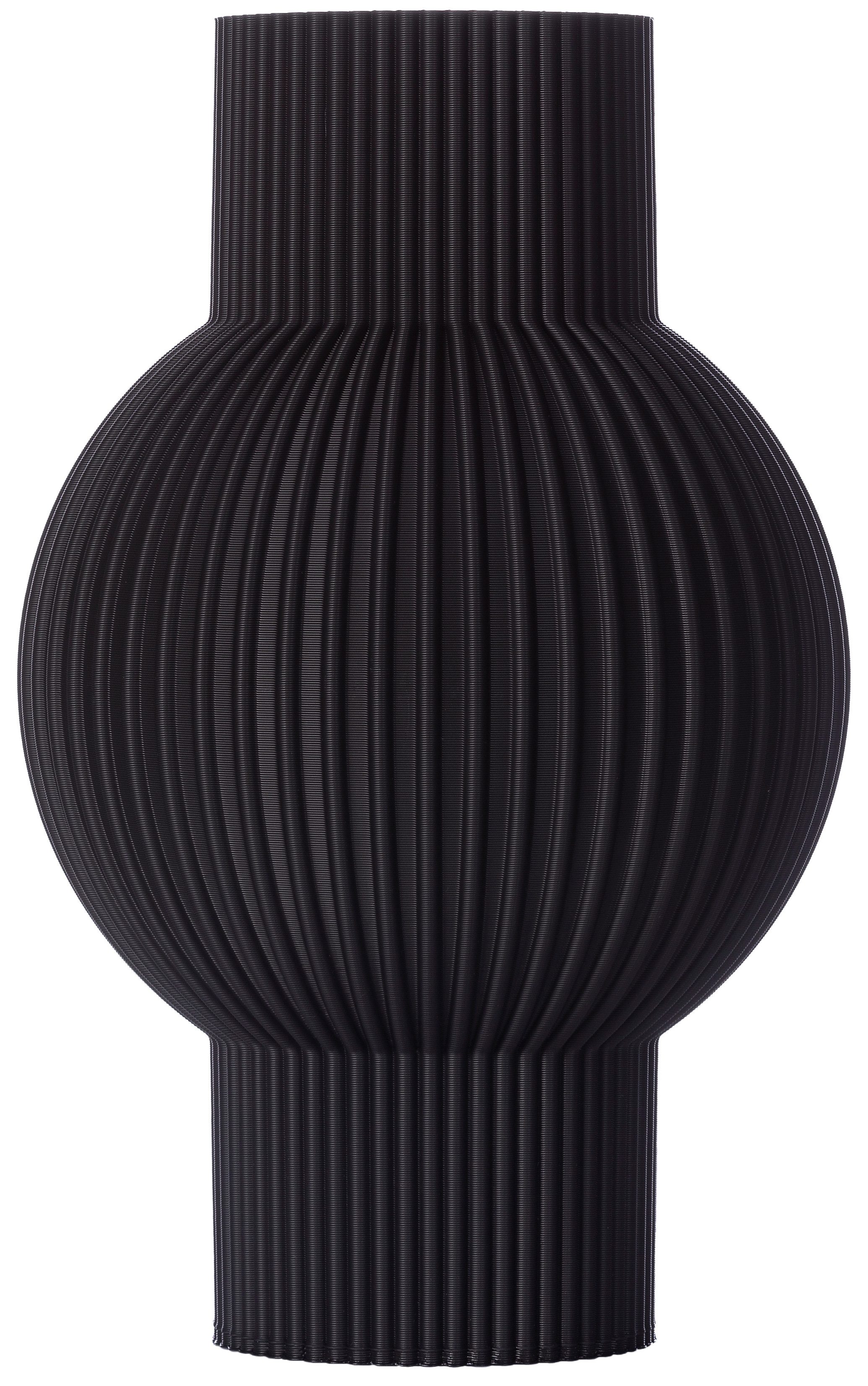 3D Vase Dekovase Bella 30cm Nachhaltige Deko Vase Pampasgras Trockenblumen, Bodenvase