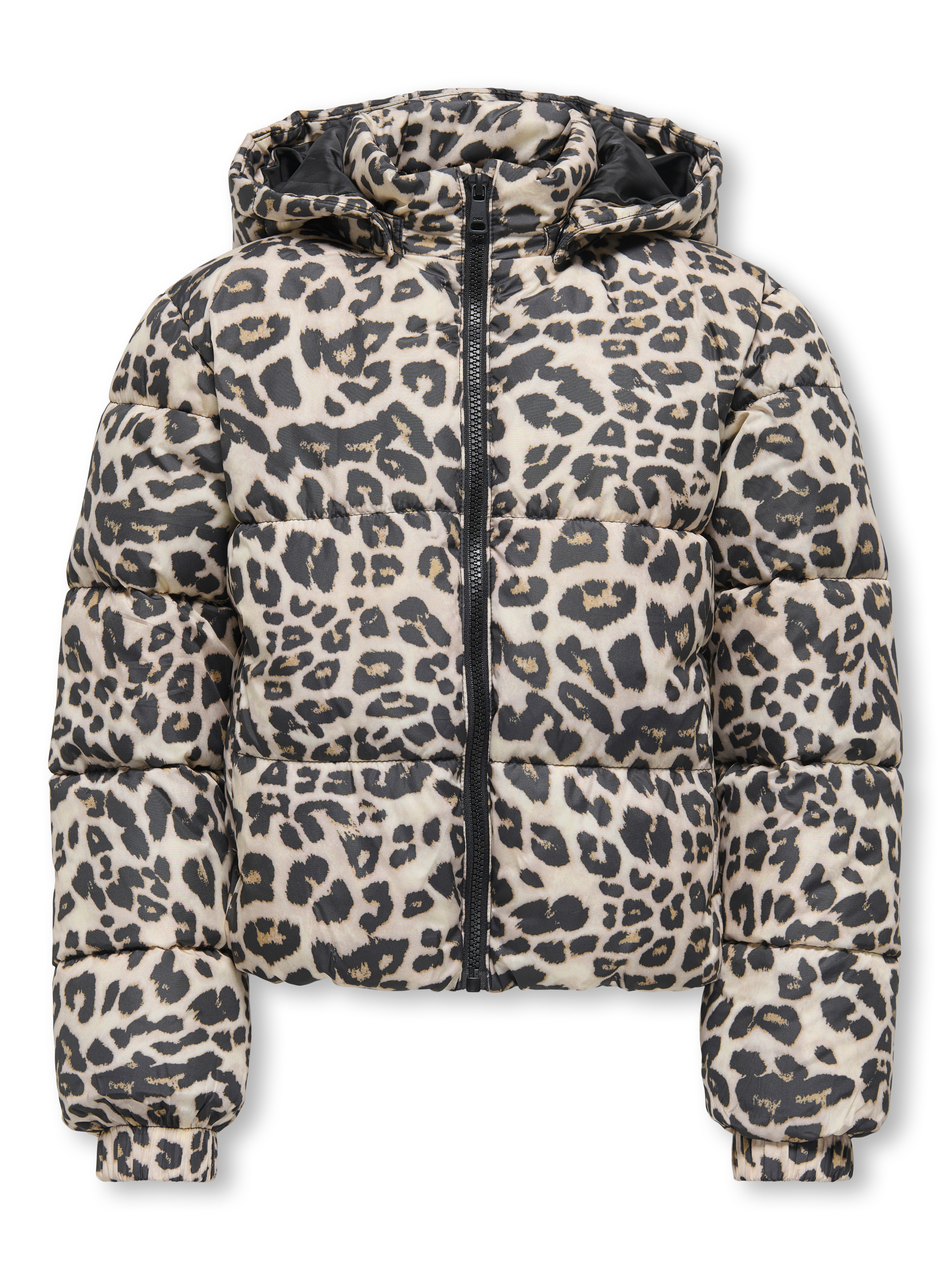 KIDS ONLY Steppjacke KOGDALIA SHORT PUFFER AOP JACKET CP OTW – Bild 4 von 5