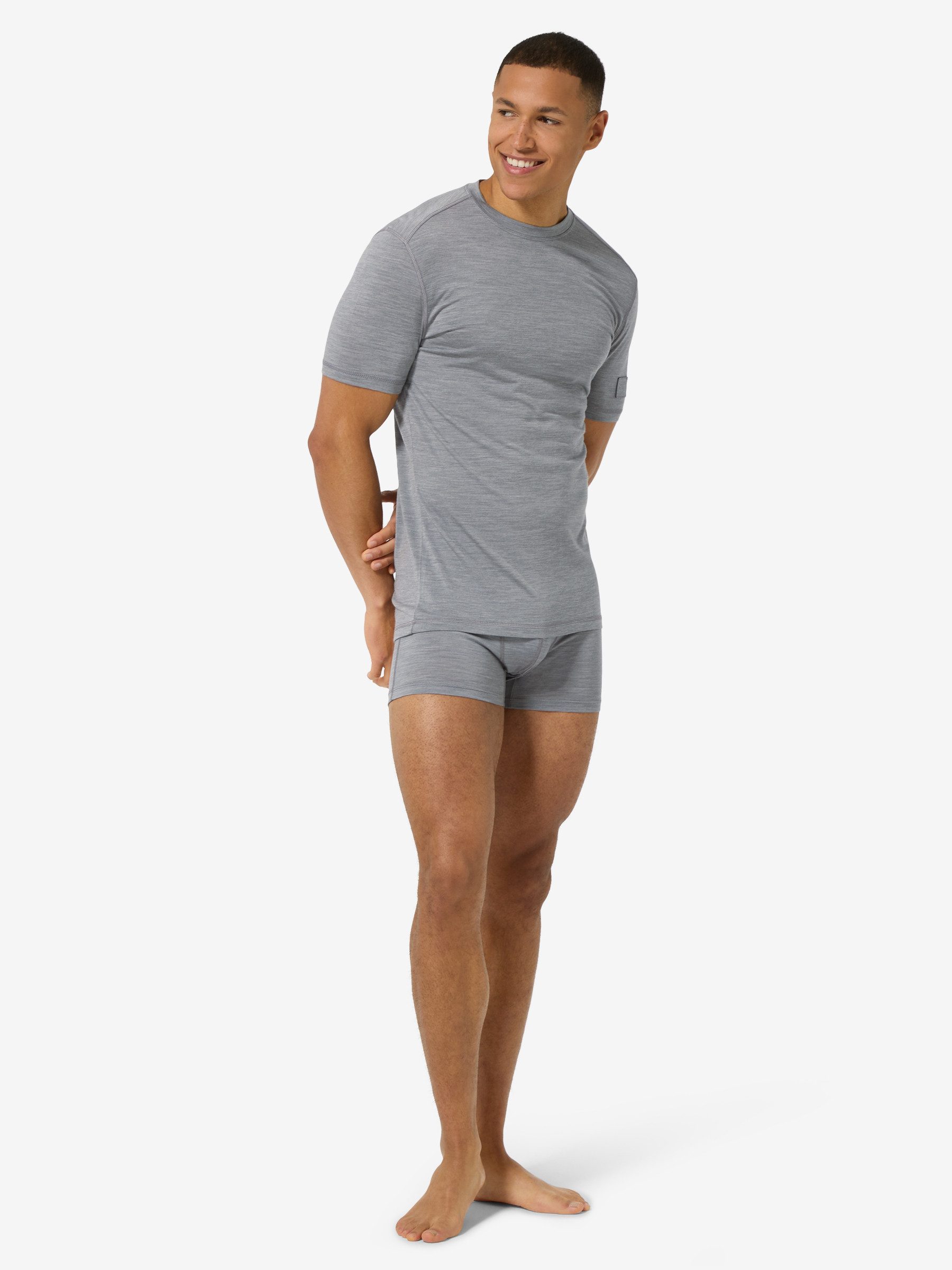 SUPER.NATURAL Boxershorts für Herren, nachhaltig, Merino M BIO BASE BOXER bio, atmungsaktiv