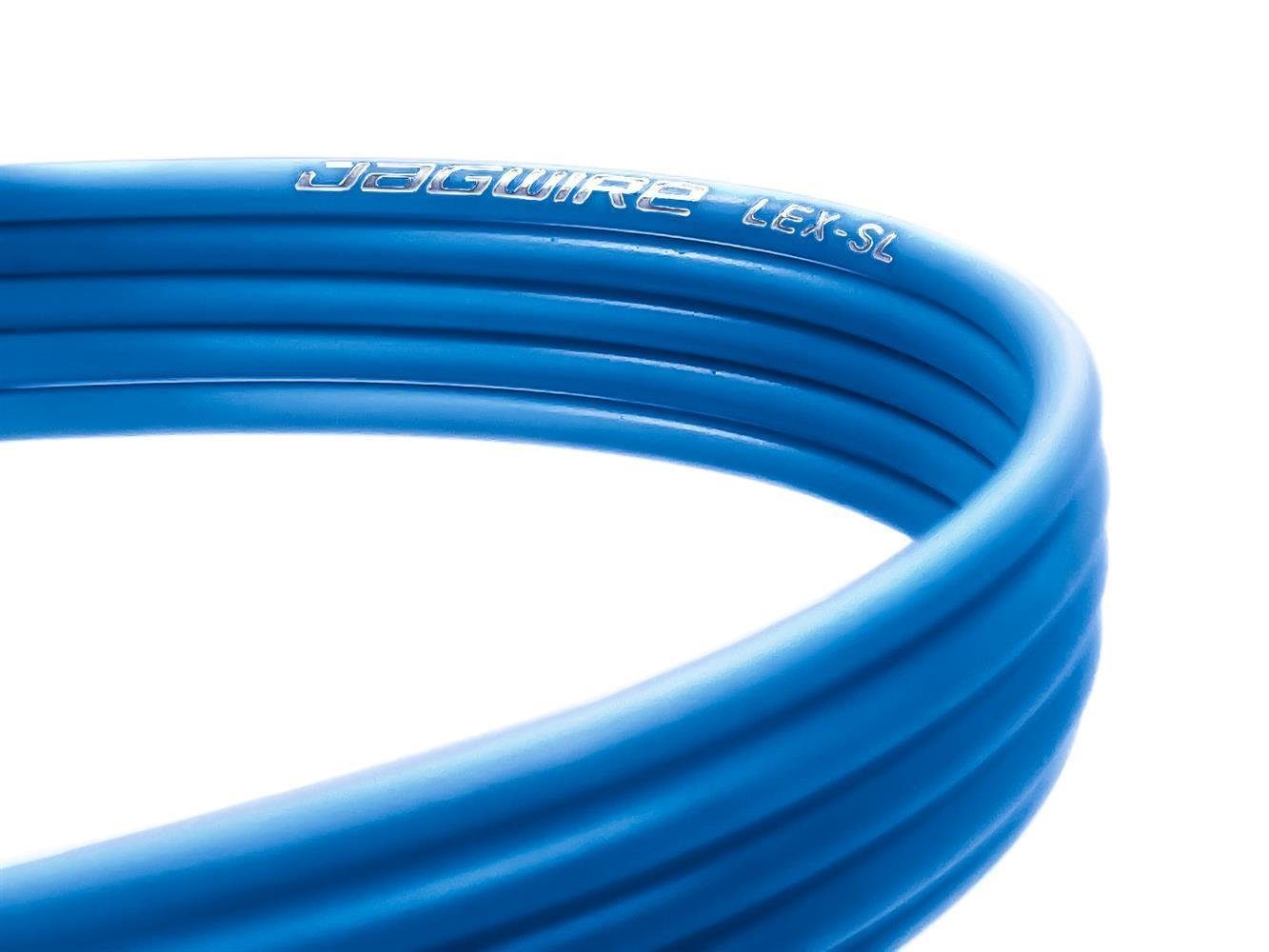 Jagwire Schaltzug Lube Schaltzug Neon 2 Meter Aussenhülle Slick JAGWIRE LEX-SL Blau