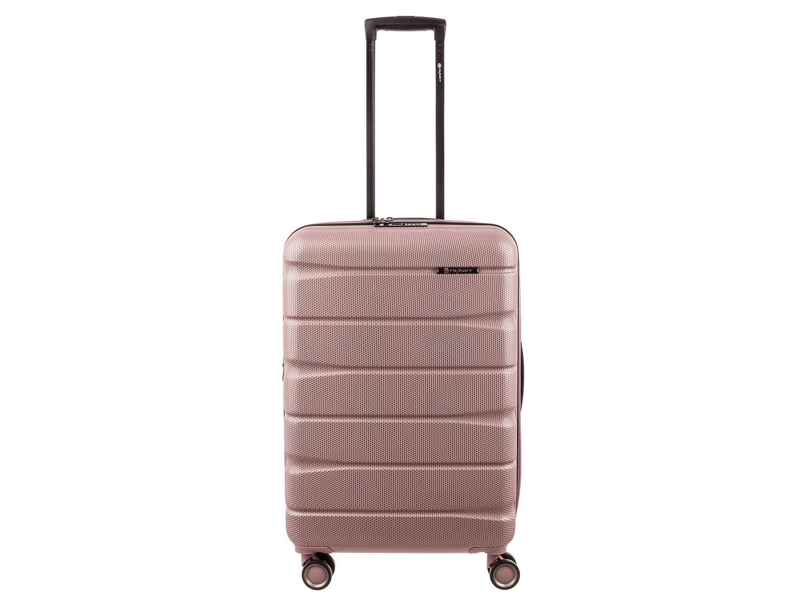 Franky Handgepäckkoffer ABS13 66er Trolley Hartschale, 4 Rollen, Dehnfalte
