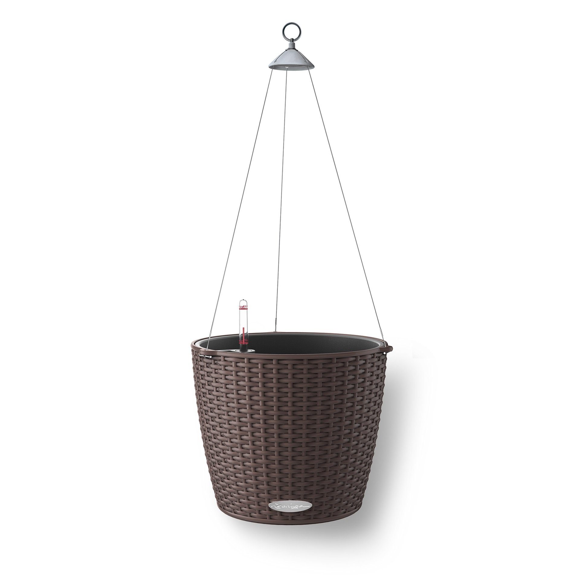 Lechuza® Blumentopf Hängeampel Nido Cottage 28 mokka
