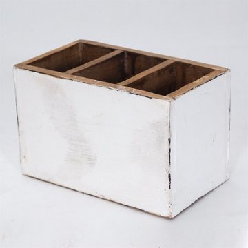 DESIGN DELIGHTS Aufbewahrungsbox STIFTEHALTER "BOX 18", Mahagoni, 19x12 cm (BxH), Stiftebox, Farbe: