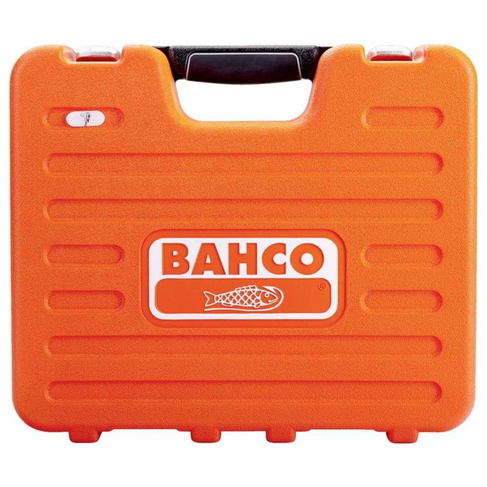 BAHCO Steckschlüssel Steckschlüssel-Satz 1/2″+1/4″, 91-Tlg S910