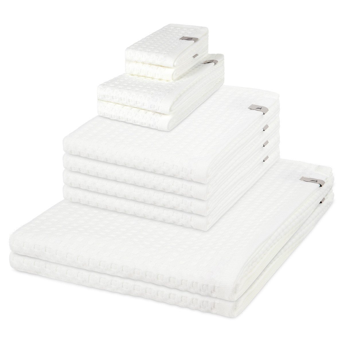 Möve Handtuch Set Piquee, Waffel-Pique (Spar-Set, günstig online kaufen