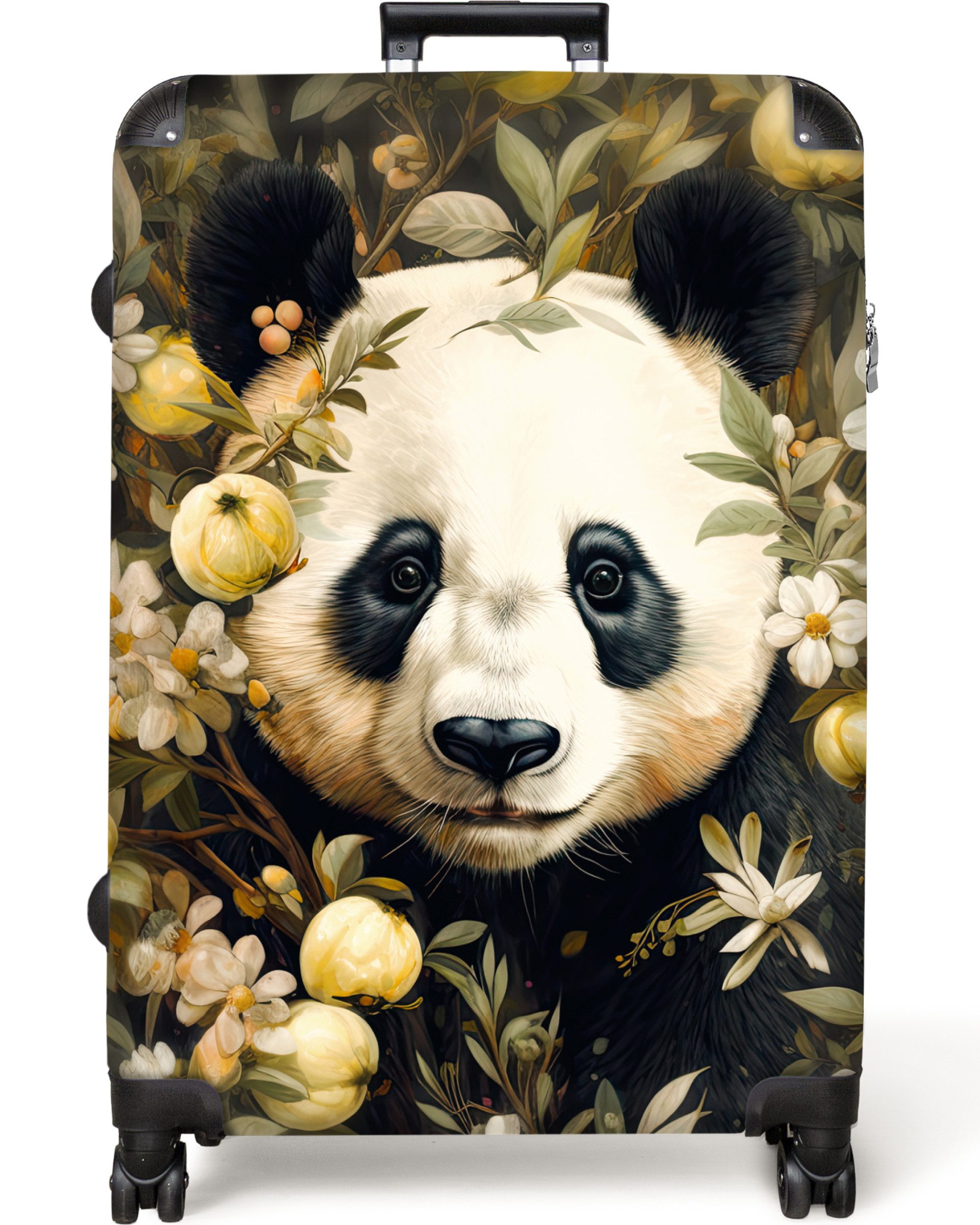 NoBoringSuitcases.com© Hartschalen-Trolley Panda - Pandabär - günstig online kaufen