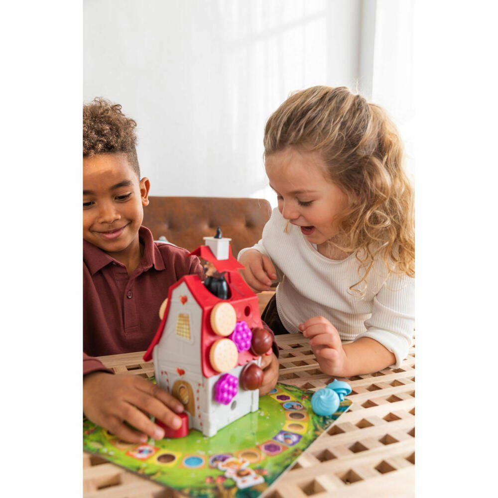 Jumbo Spiele Spiel Knusper, Knusper Knäuschen