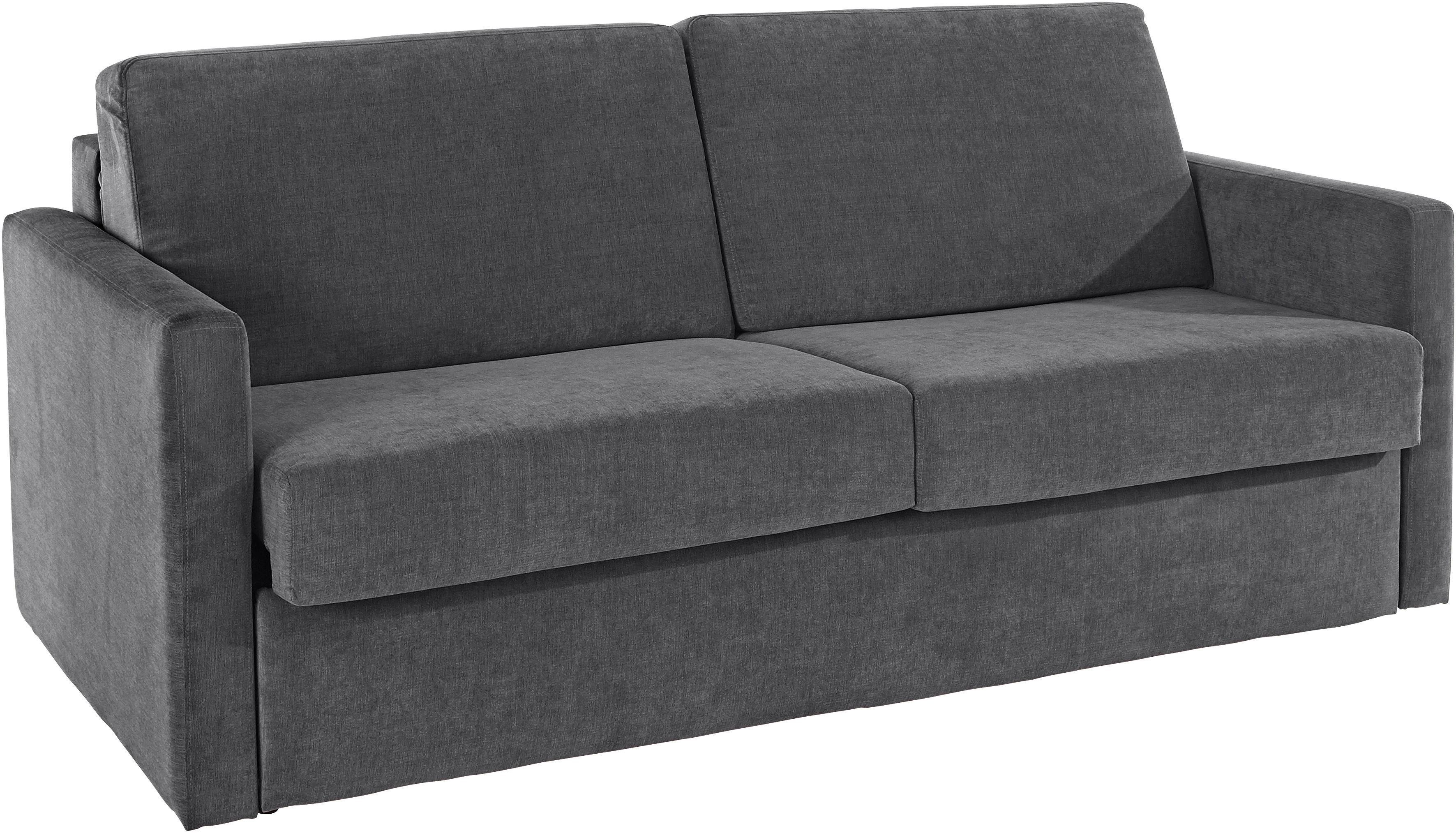 Places of Style Schlafsofa GOLDPOINT 182cm, Dauerschläfer, Liegefläche 140/200 cm, 3-Sitzer mit Bettfunktion, Bonell-Federkernmatratze