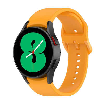 König Design Smartwatch-Armband 44 mm, Sport Ersatz Armband für Samsung Galaxy Watch 5 44 mm Silikon Band Loop