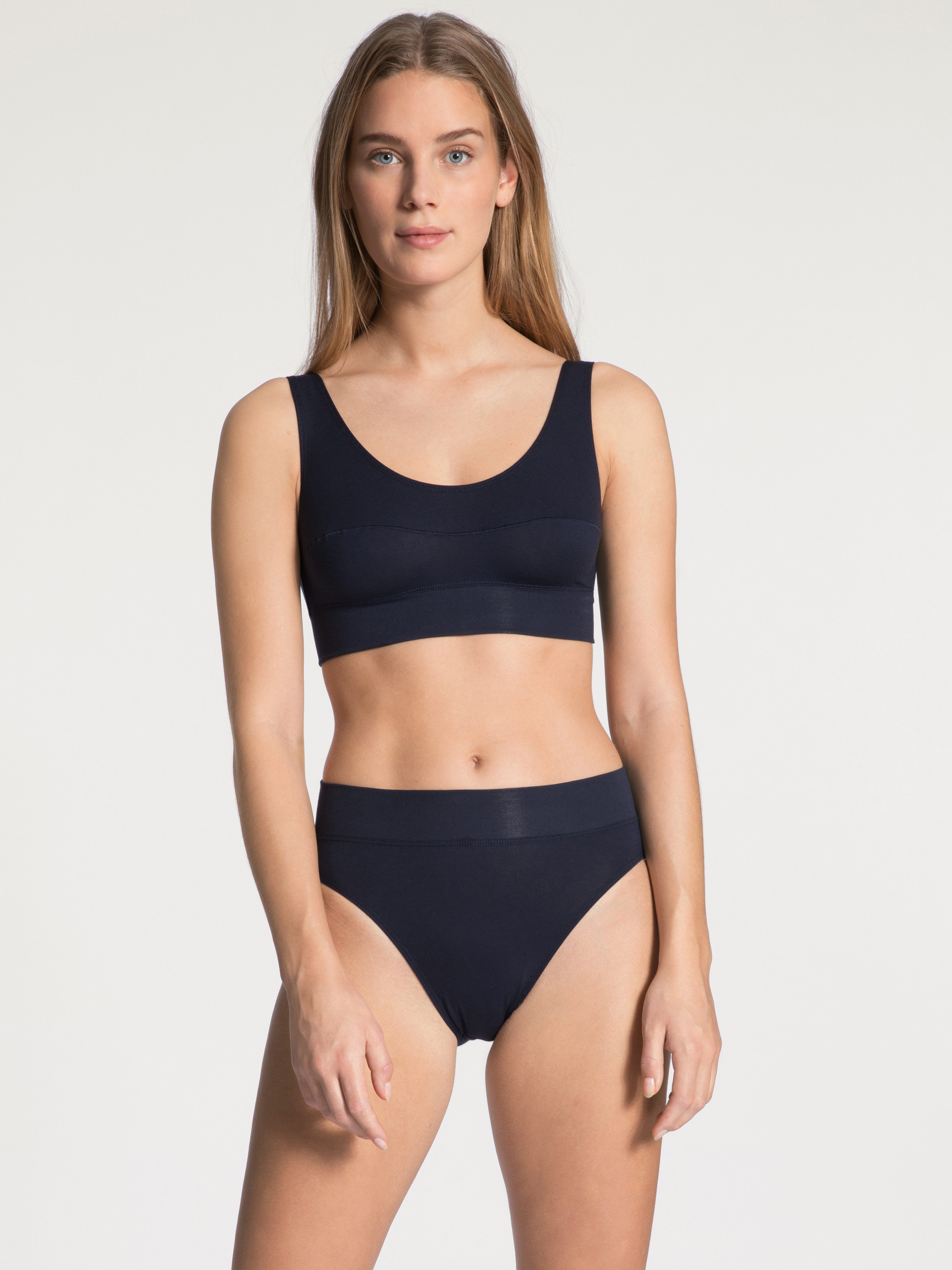 CALIDA High-Waist-Slip Elastic Duopack (2er Pack) breiter Softbund, elastisch, atmungsaktiv, weich – Bild 5 von 5