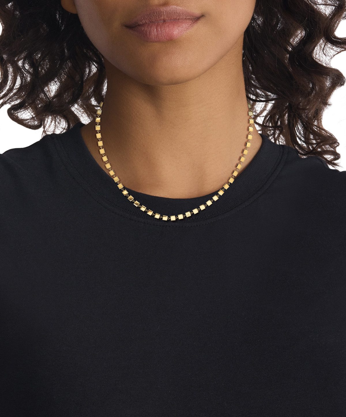 Calvin Klein Edelstahlkette GEOMETRIC