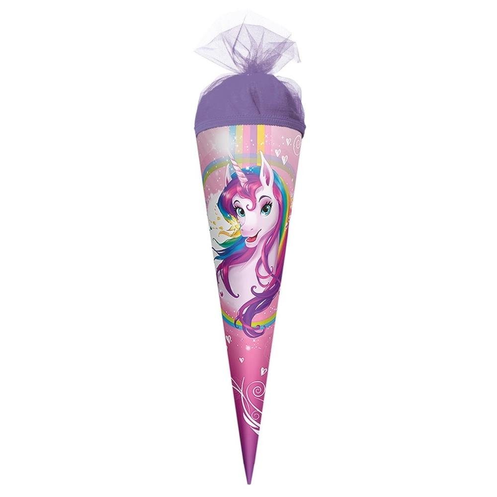 Roth Ideen Schultüte Roth Geschwisterschultüte 35cm Einhornportrait