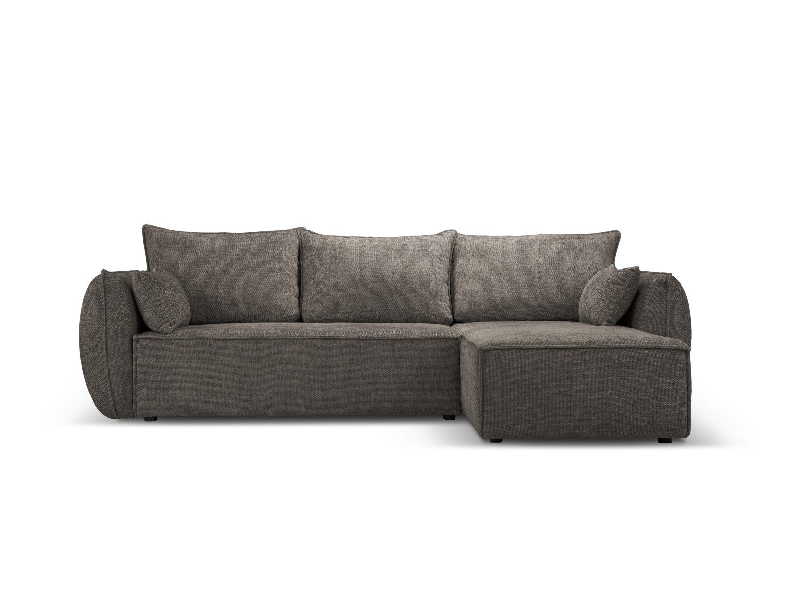 Micadoni Ecksofa Kaelle, 4-Sitzer mit Schlaffunktion