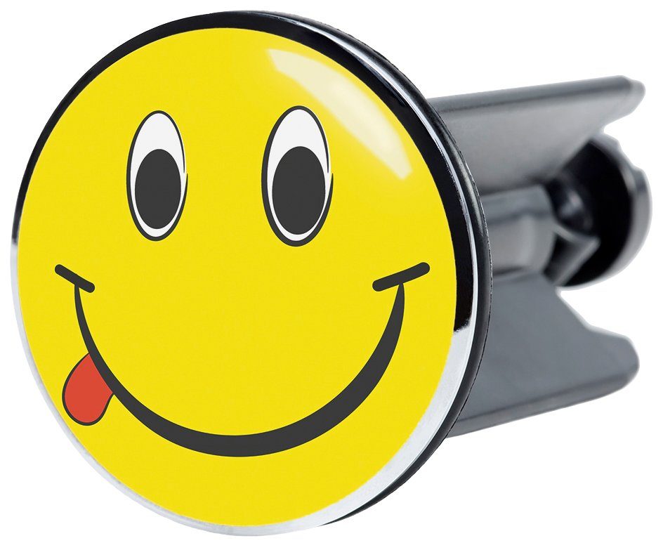 Sanilo Waschbeckenstöpsel Smiley, Ø 4 cm, Ø 4 cm