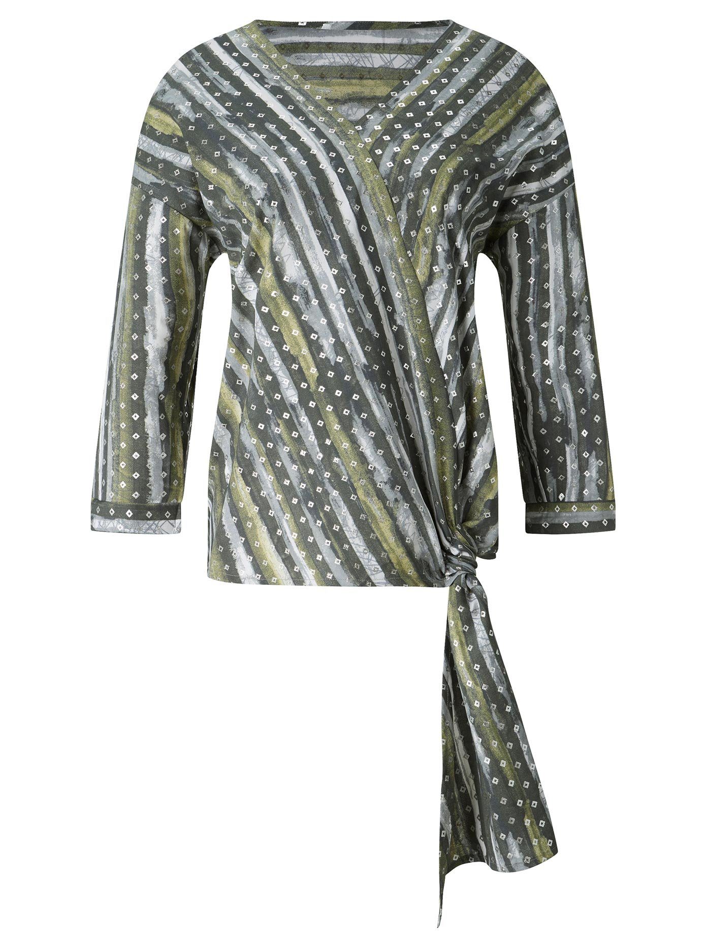 Creation L Bluse mit platziertem Streifen-Druck | OTTO
