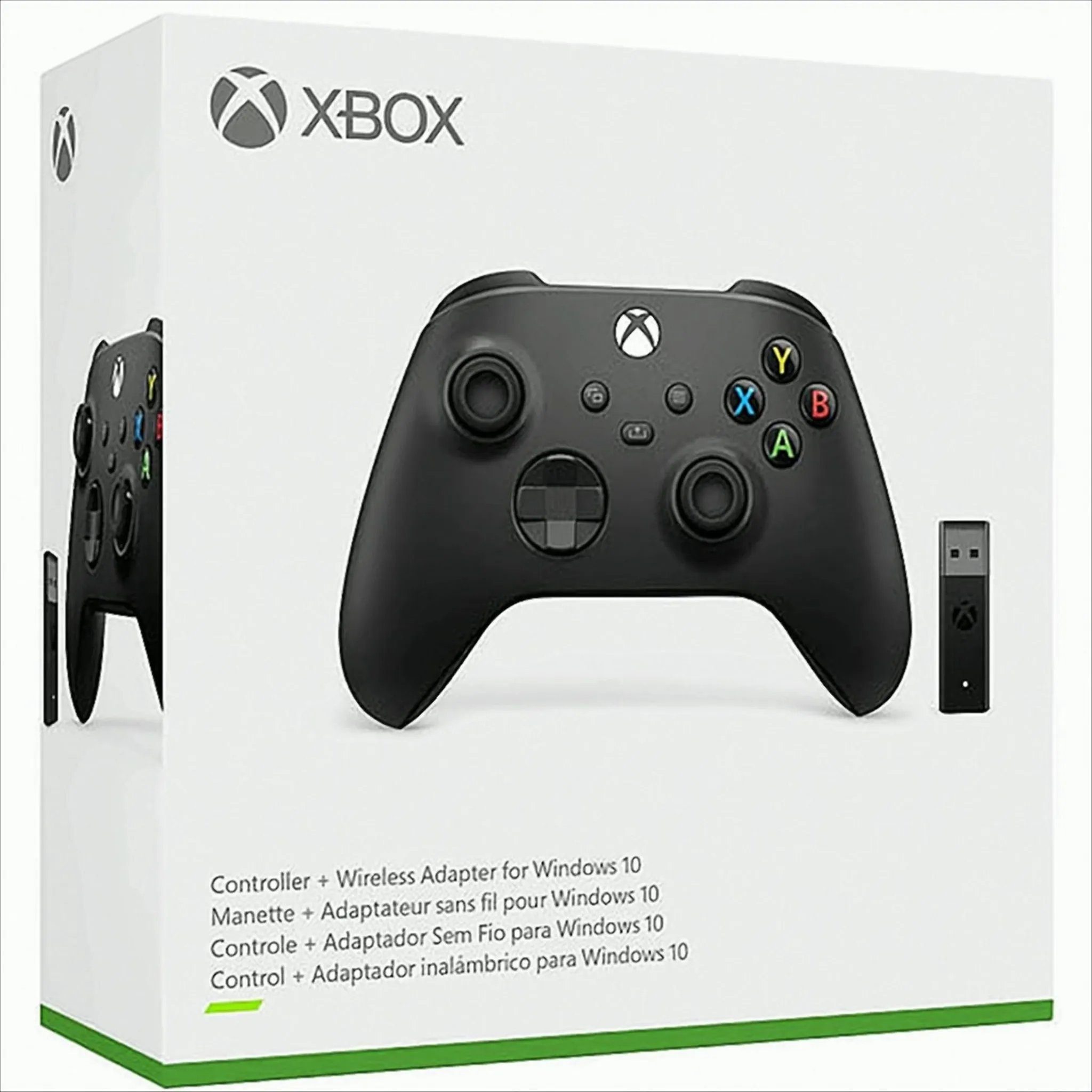 Microsoft Xbox Series Wireless Controller + Wireless Adapter PC + Series  X/S Xbox-Controller, Kompatibel mit PC, Xbox One X/S sowie Xbox Series S/X
