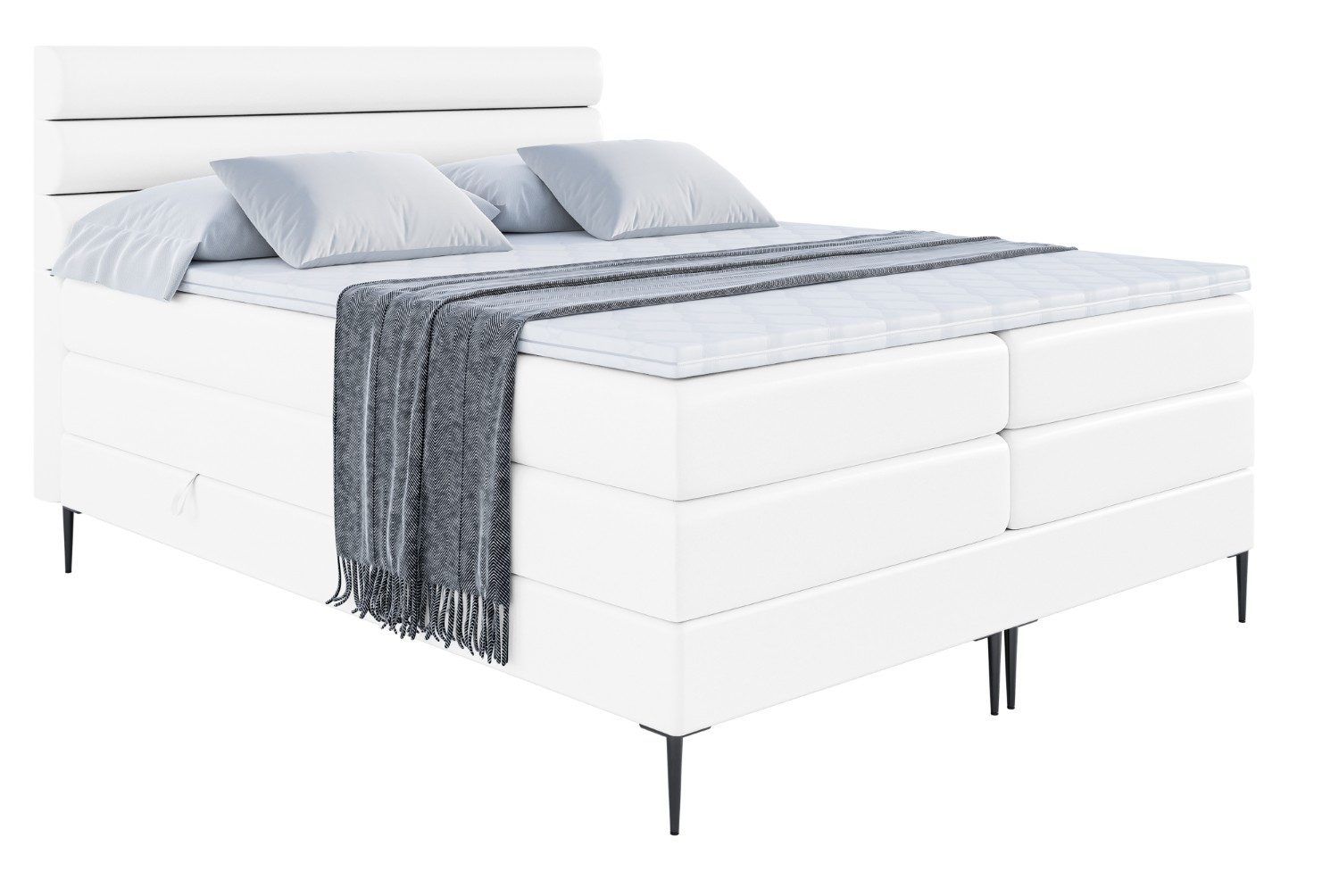 ALTDECOR Boxspringbett CELESTIA-F KING (Multipocket-Matratze H4, günstig online kaufen