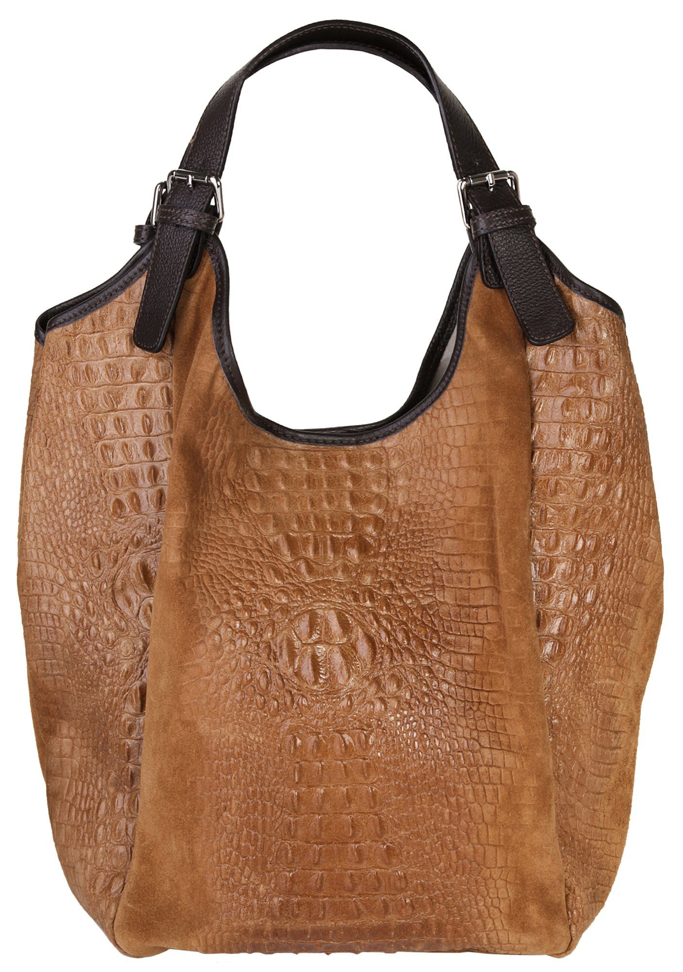 Samantha Look Shopper, echt Leder, Made in Italy