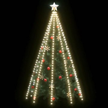 vidaXL Lichterschlauch Weihnachtsbaum-Lichternetz mit 400 LEDs Kaltweiß 400 cm