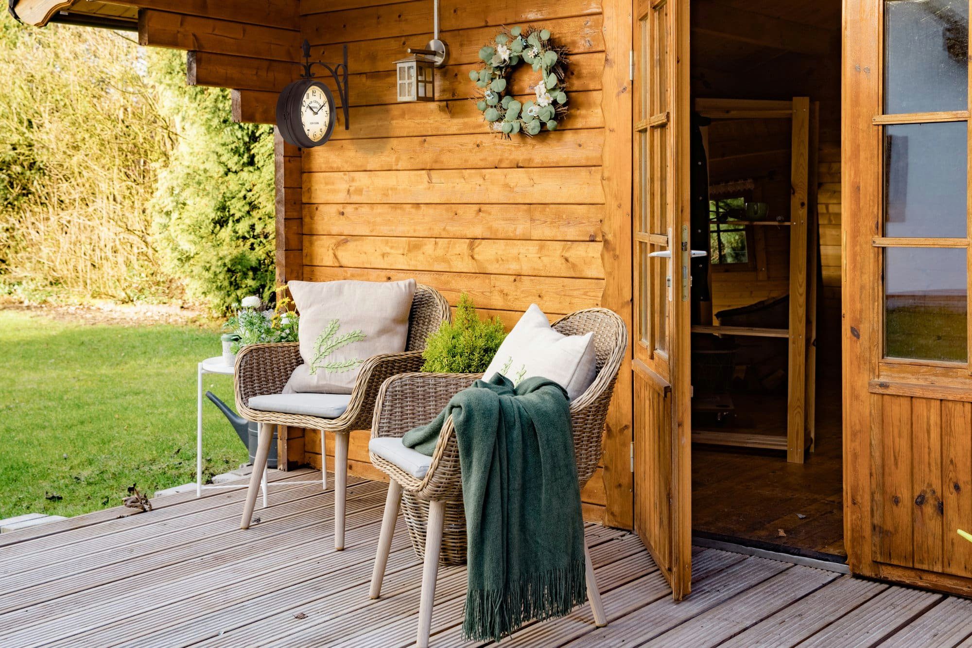 Stagecaptain Wanduhr BHU-4543 Bahnhofsuhr groß mit Wandhalterung - im Vinta günstig online kaufen