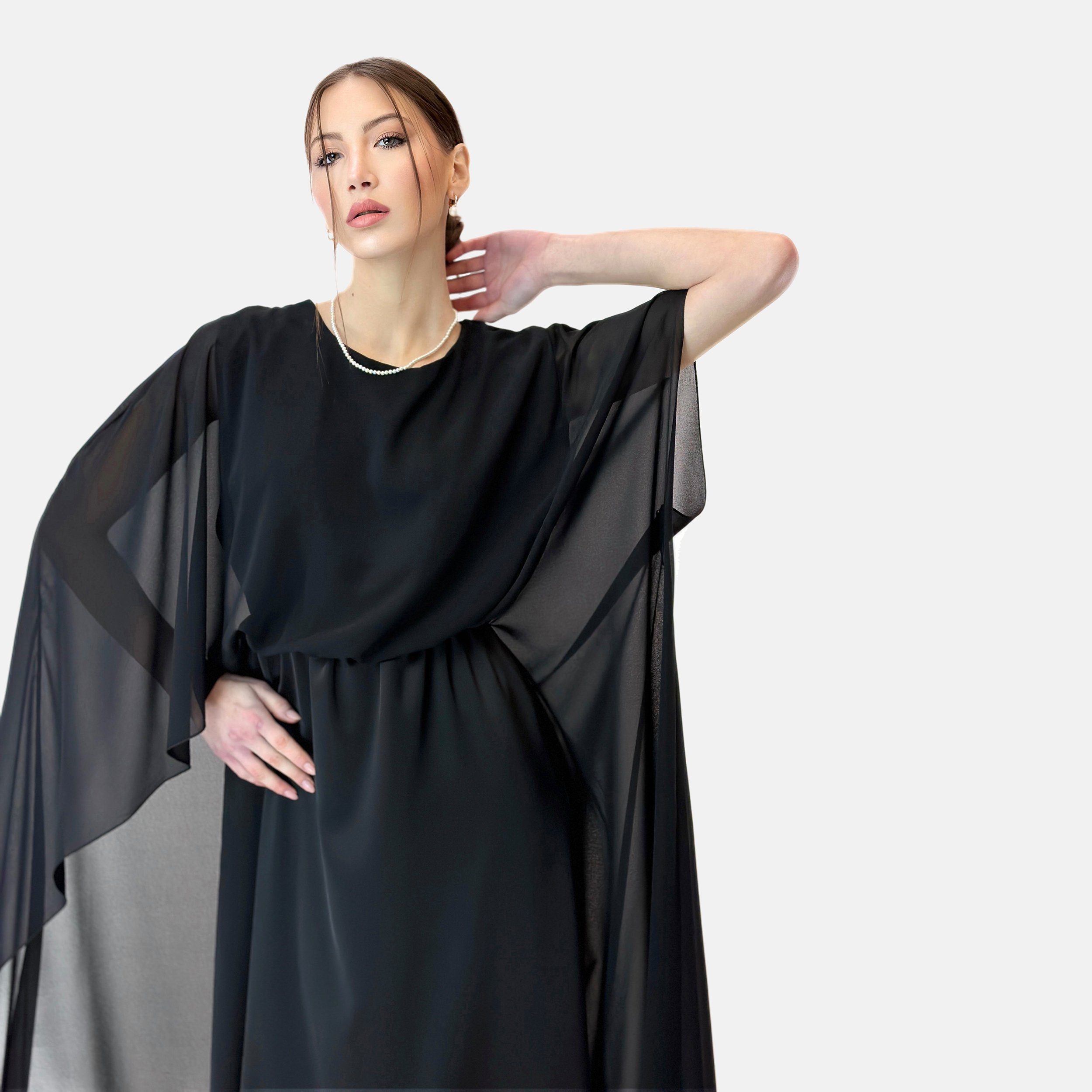 Elara Maxikleid Elara Damen Abaya (1-tlg) günstig online kaufen