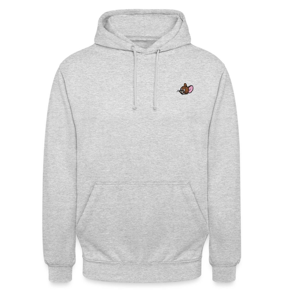 Hoodie Tom & Jerry Jerry Als Stick-Design Unisex Hoodie