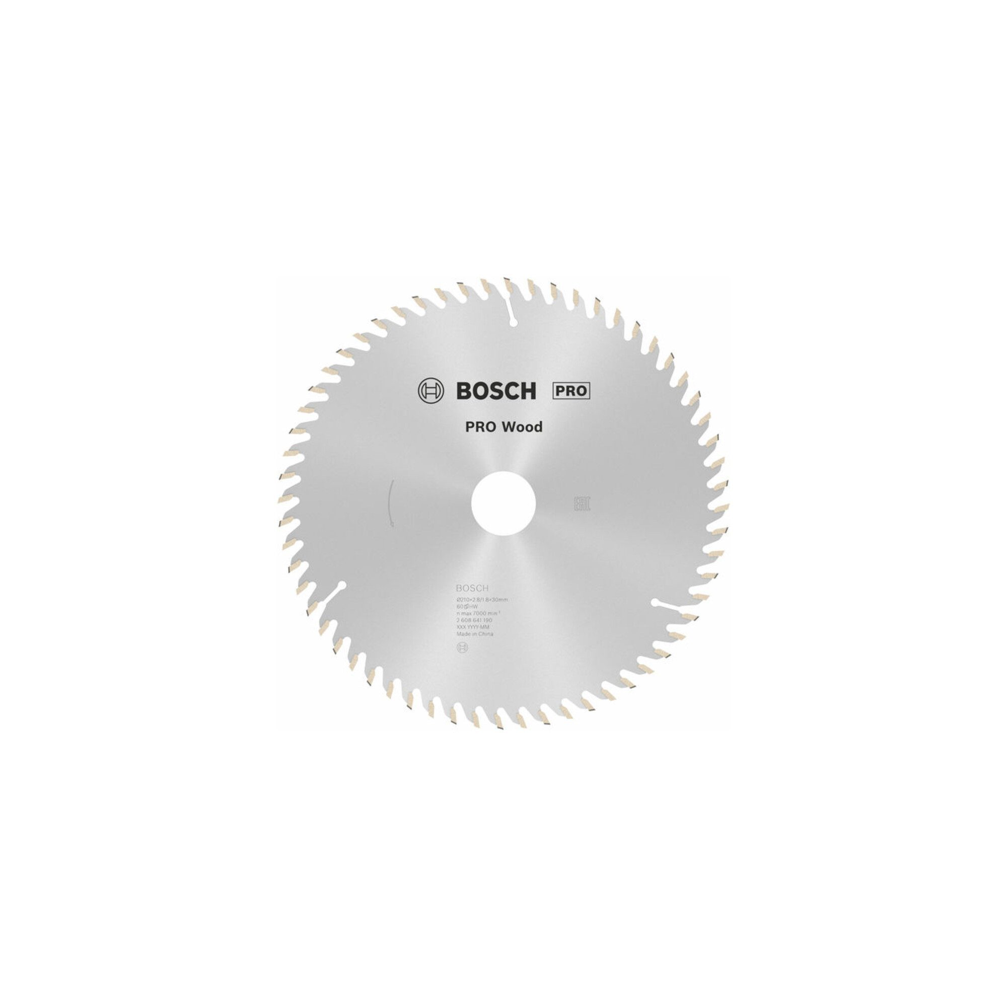 Bosch Professional Kreissägeblatt Bosch Kreissägeblatt Optiline Wood für Handkreissägen 210 x 30 x 2,8 m