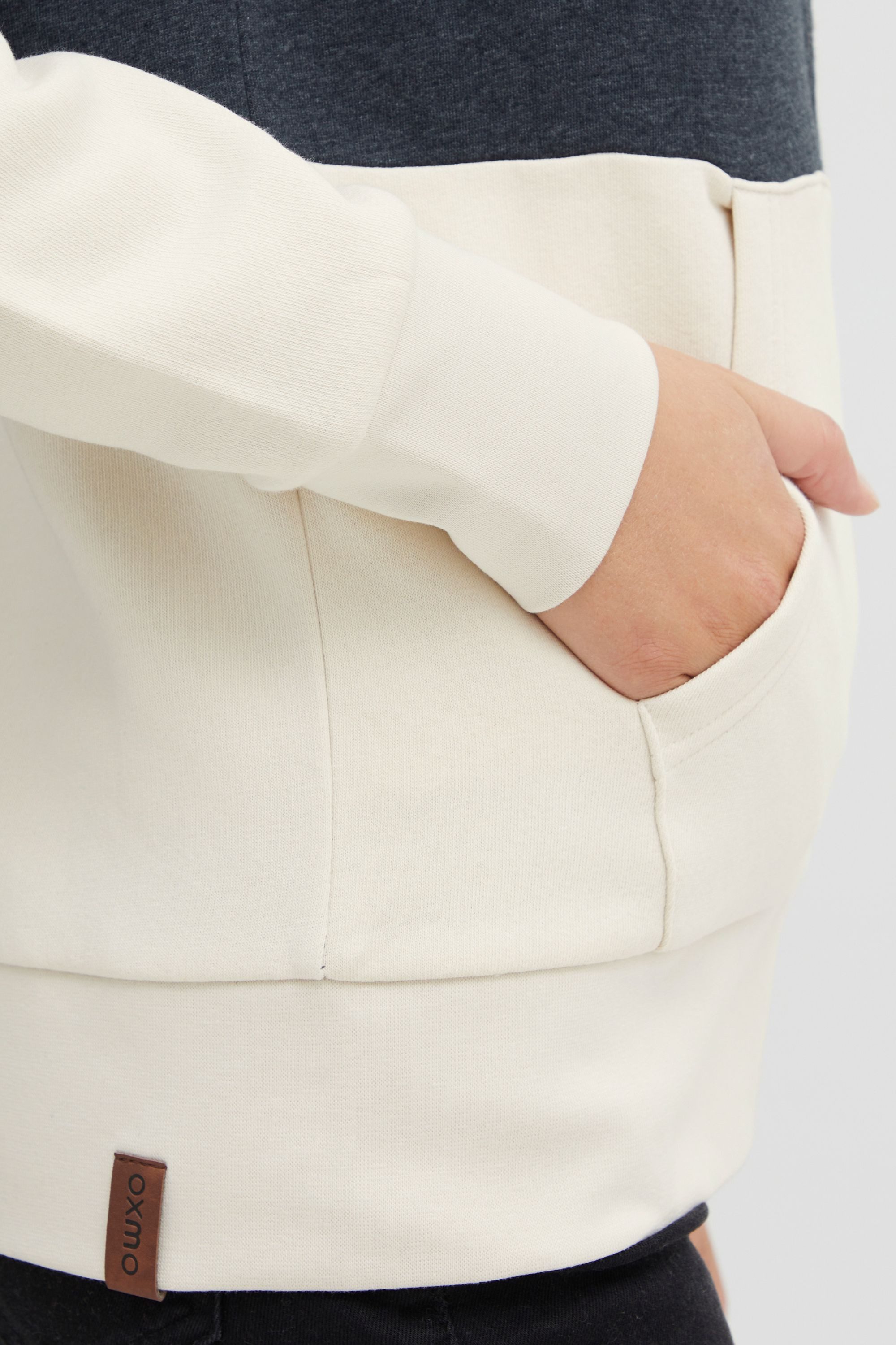 OXMO Strickjacke OXKate Modischer Pullover